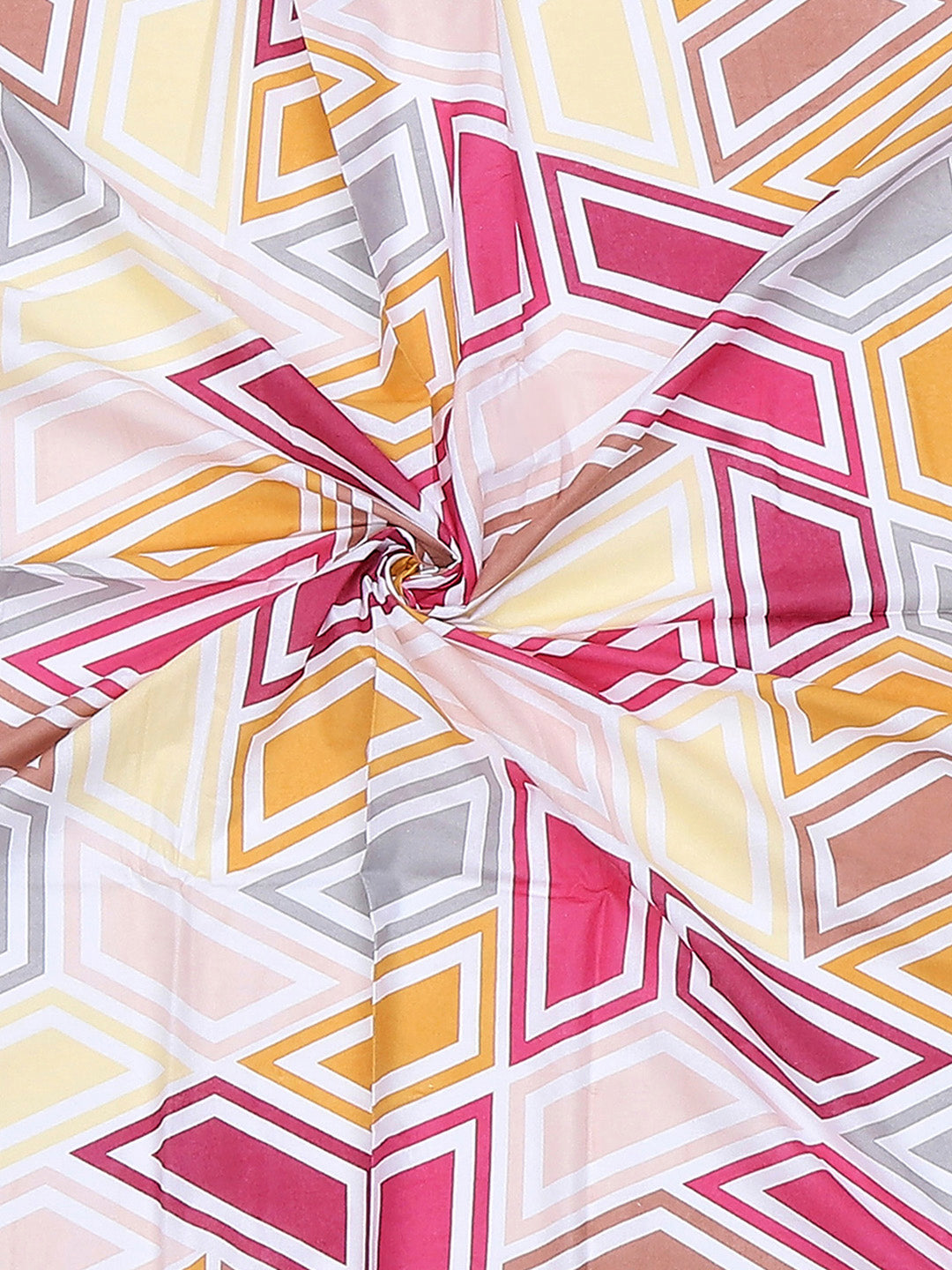 104 TC Cotton Single Bedsheet with 1 Pillow Cover (Elegance)