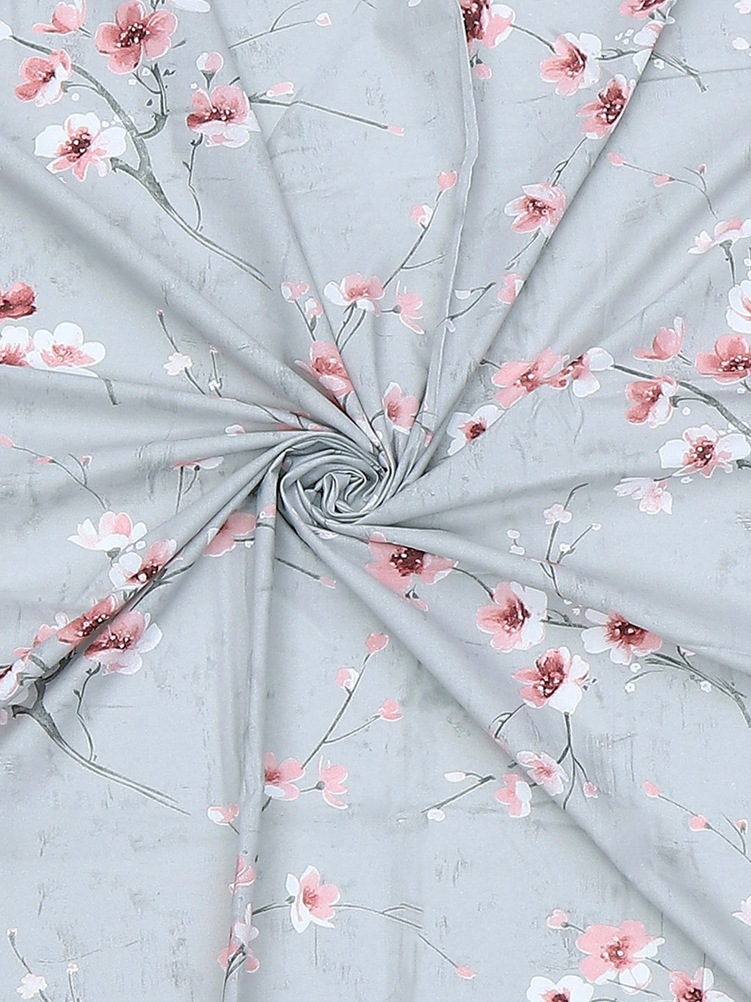 104 TC Cotton Single Bedsheet with 1 Pillow Cover (Elegance)