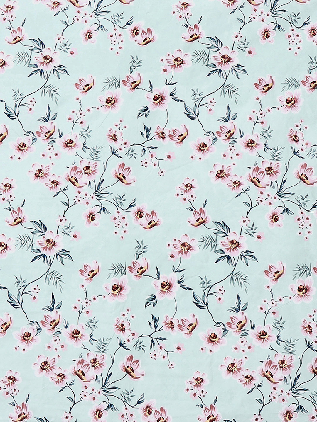 130 GSM Polyester Double Bed 1 Bedsheet with 2 Pillow Covers (Fashnik)