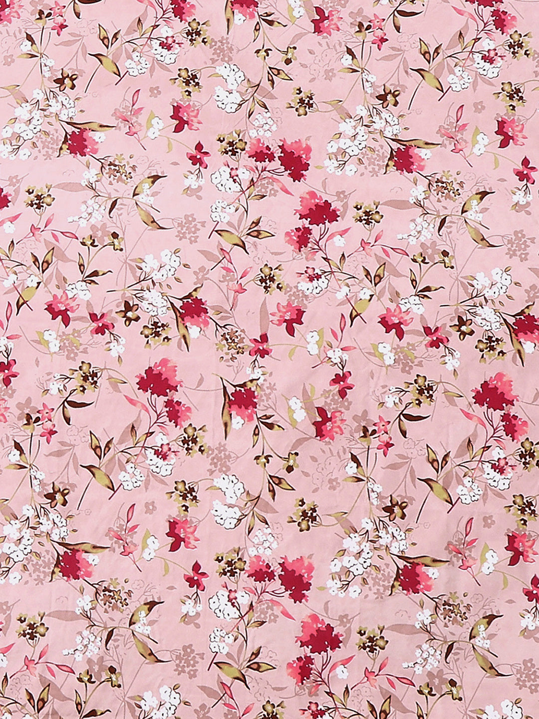 130 GSM Polyester Double Bed 1 Bedsheet with 2 Pillow Covers (Fashnik)