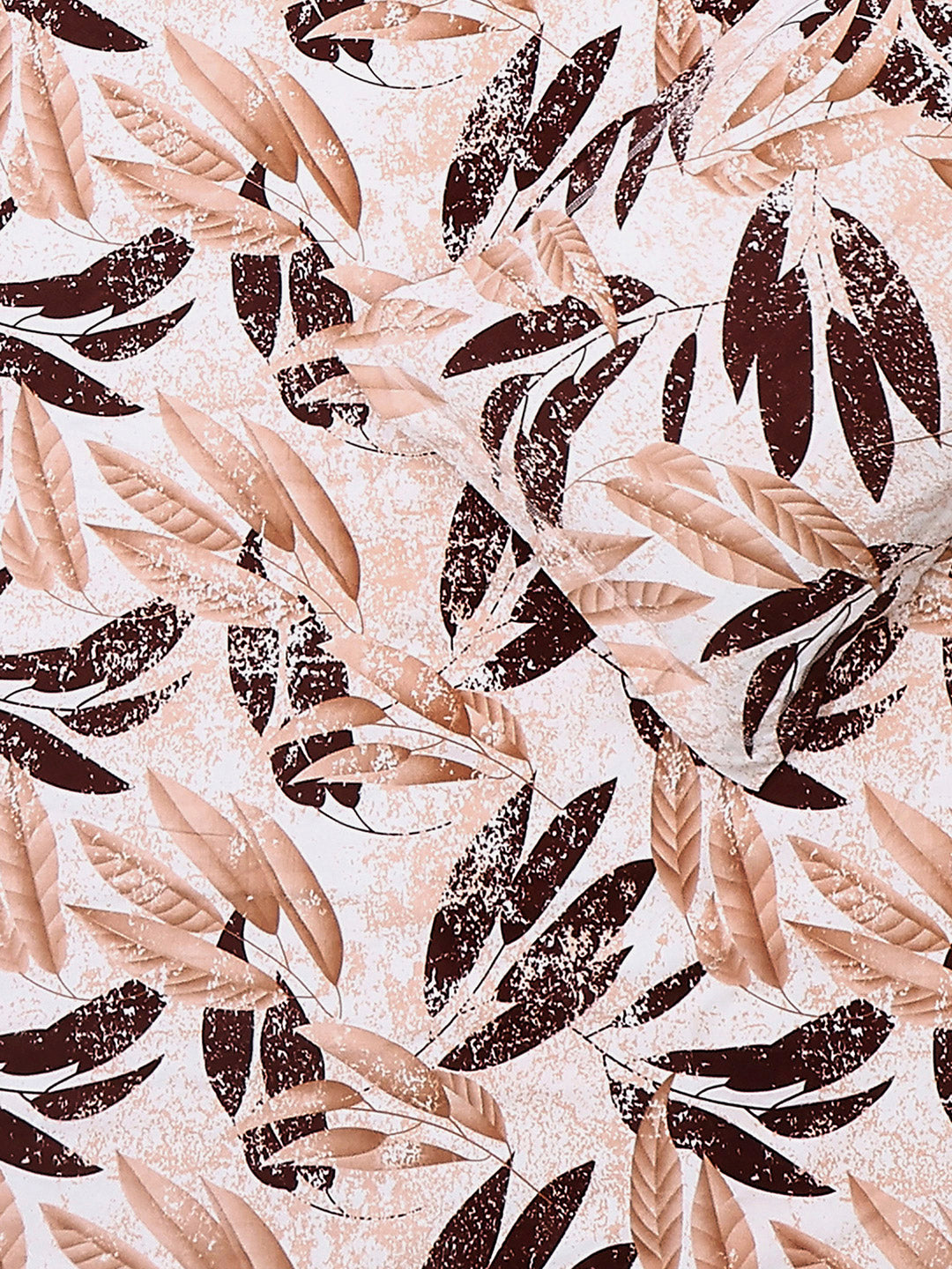 130 GSM Polyester Double Bed 1 Bedsheet with 2 Pillow Covers (Fashnik)