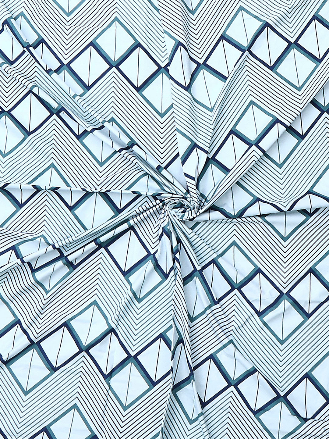 130 GSM Polyester Double Bed 1 Bedsheet with 2 Pillow Covers (Fashnik)