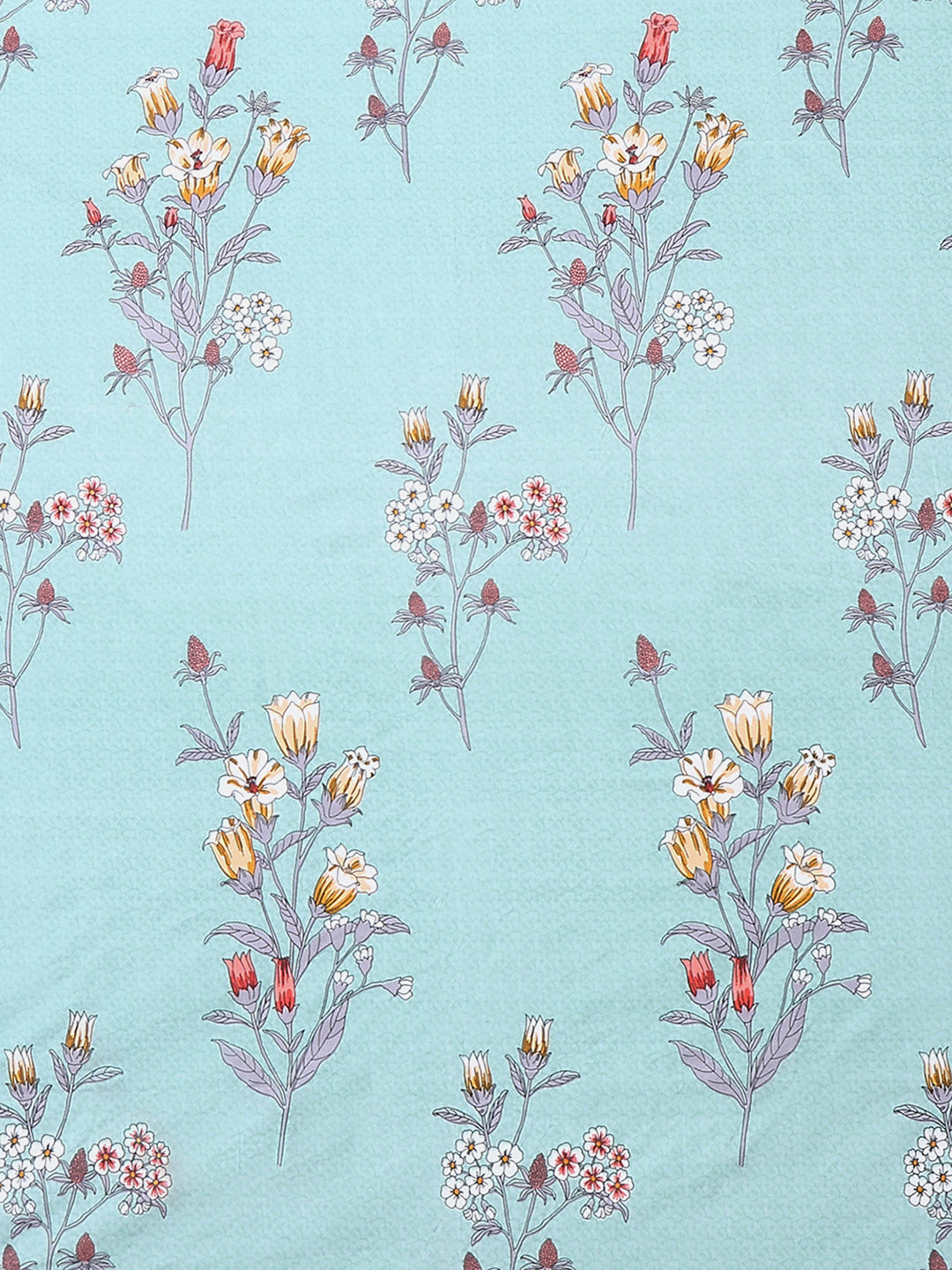 130 GSM Polyester Double Bed 1 Bedsheet with 2 Pillow Covers (Fashnik)