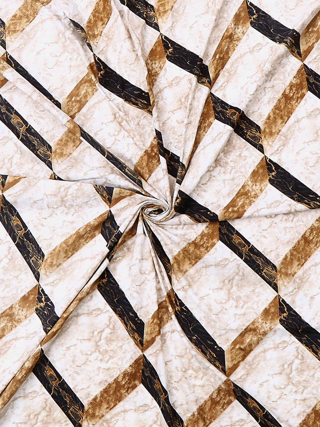 130 GSM Polyester Double Bed 1 Bedsheet with 2 Pillow Covers (Fashnik)