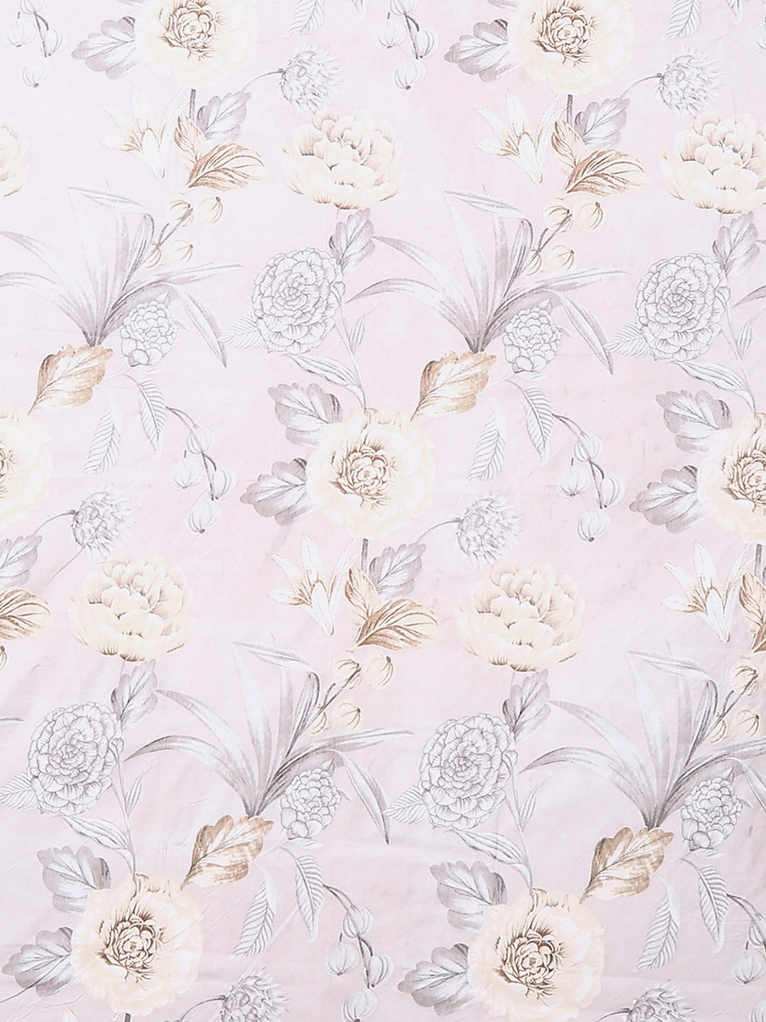 130 GSM Polyester Double Bed 1 Bedsheet with 2 Pillow Covers (Fashnik)