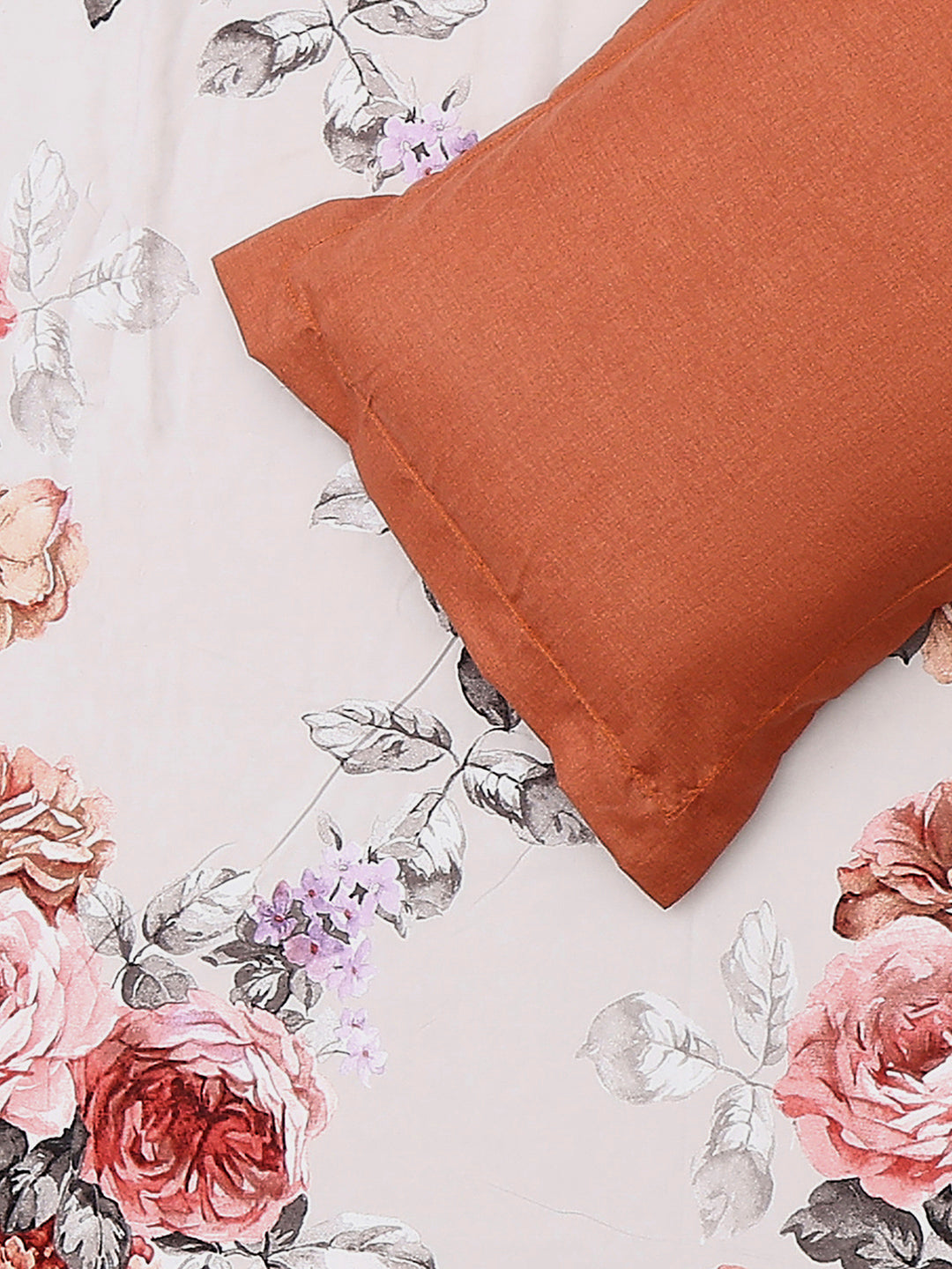 130 GSM Polyester Double Bed 1 Bedsheet with 2 Pillow Covers (Immortal)