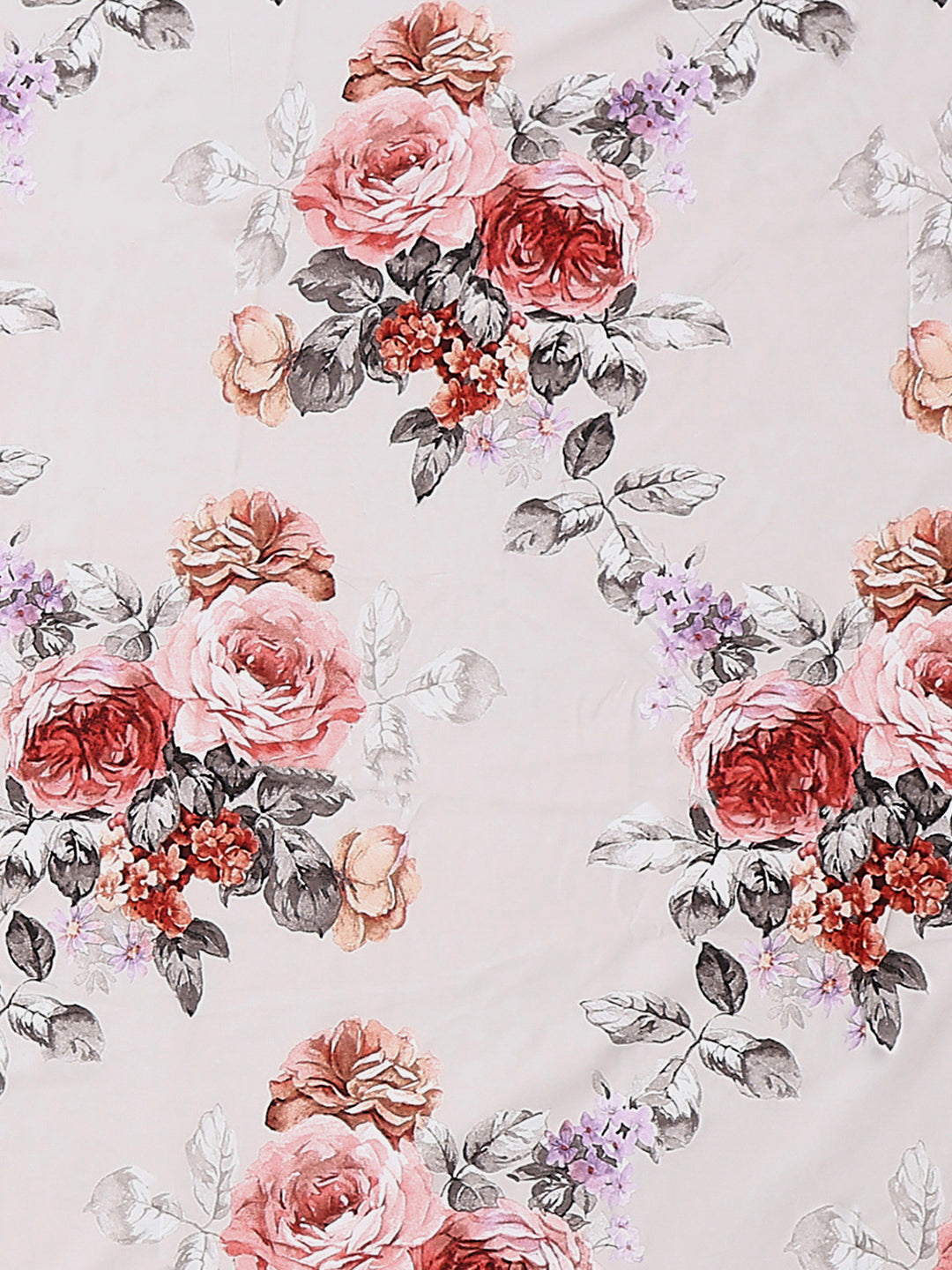 130 GSM Polyester Double Bed 1 Bedsheet with 2 Pillow Covers (Immortal)