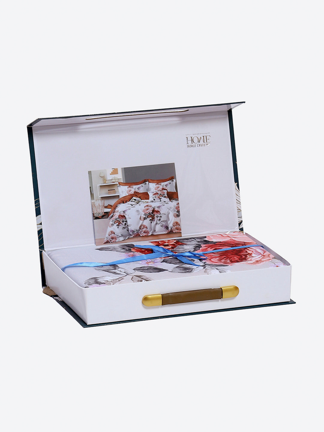 130 GSM Polyester Double Bed 1 Bedsheet with 2 Pillow Covers (Immortal)