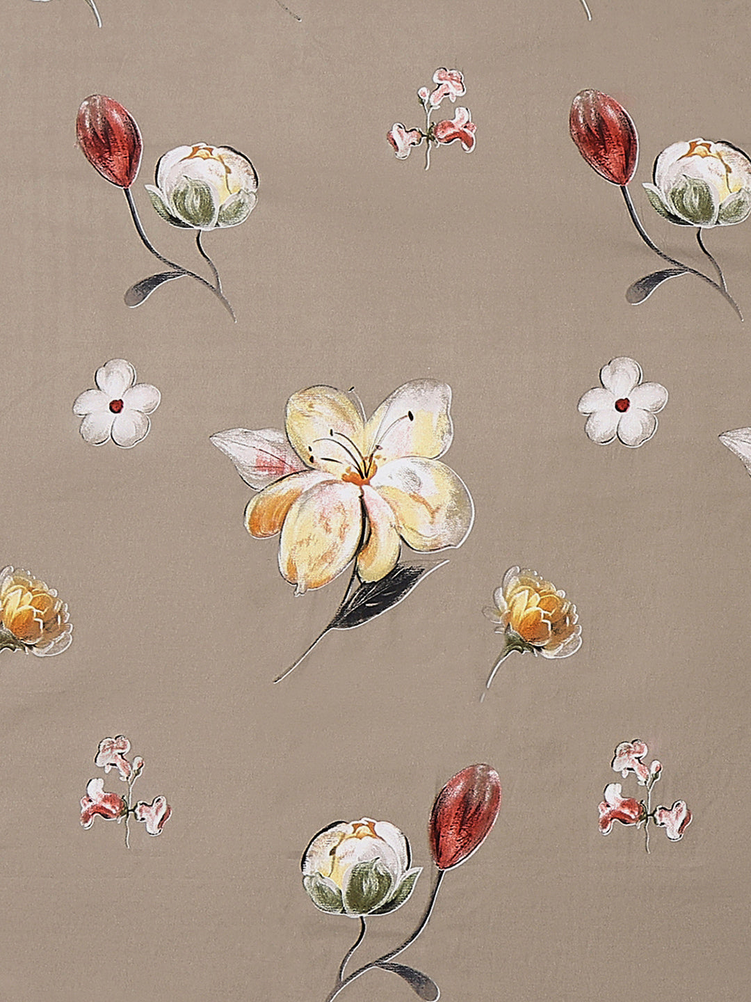 130 GSM Polyester Double Bed 1 Bedsheet with 2 Pillow Covers (Immortal)