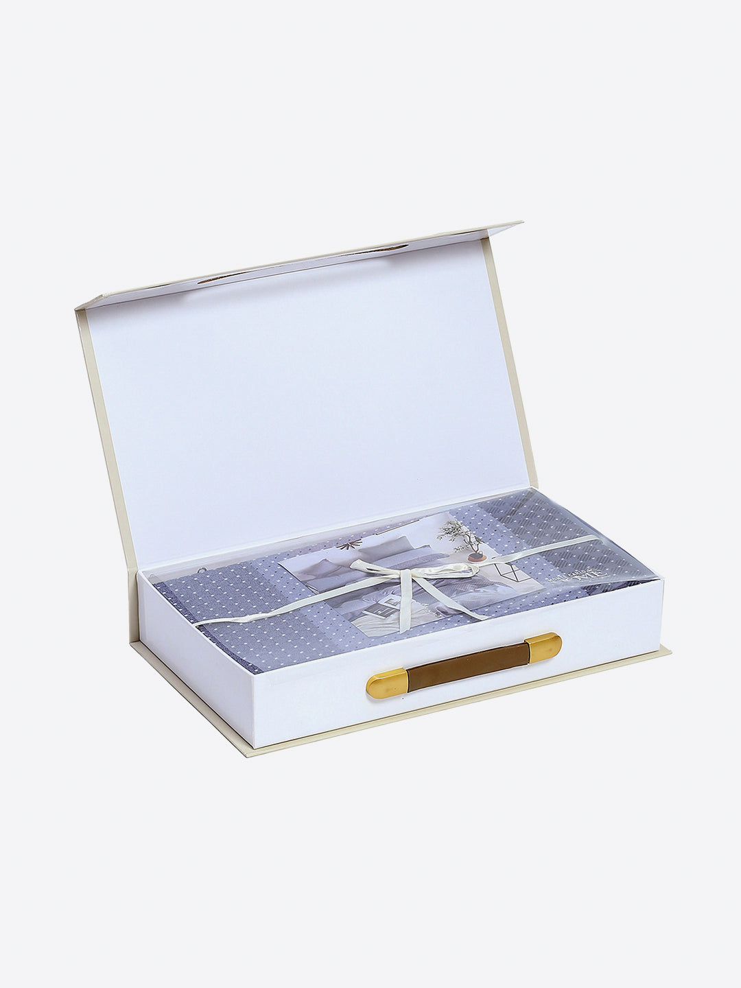 210 TC Cotton Double Bed 1 Bedsheet with 2 Pillow Covers (Ramona)