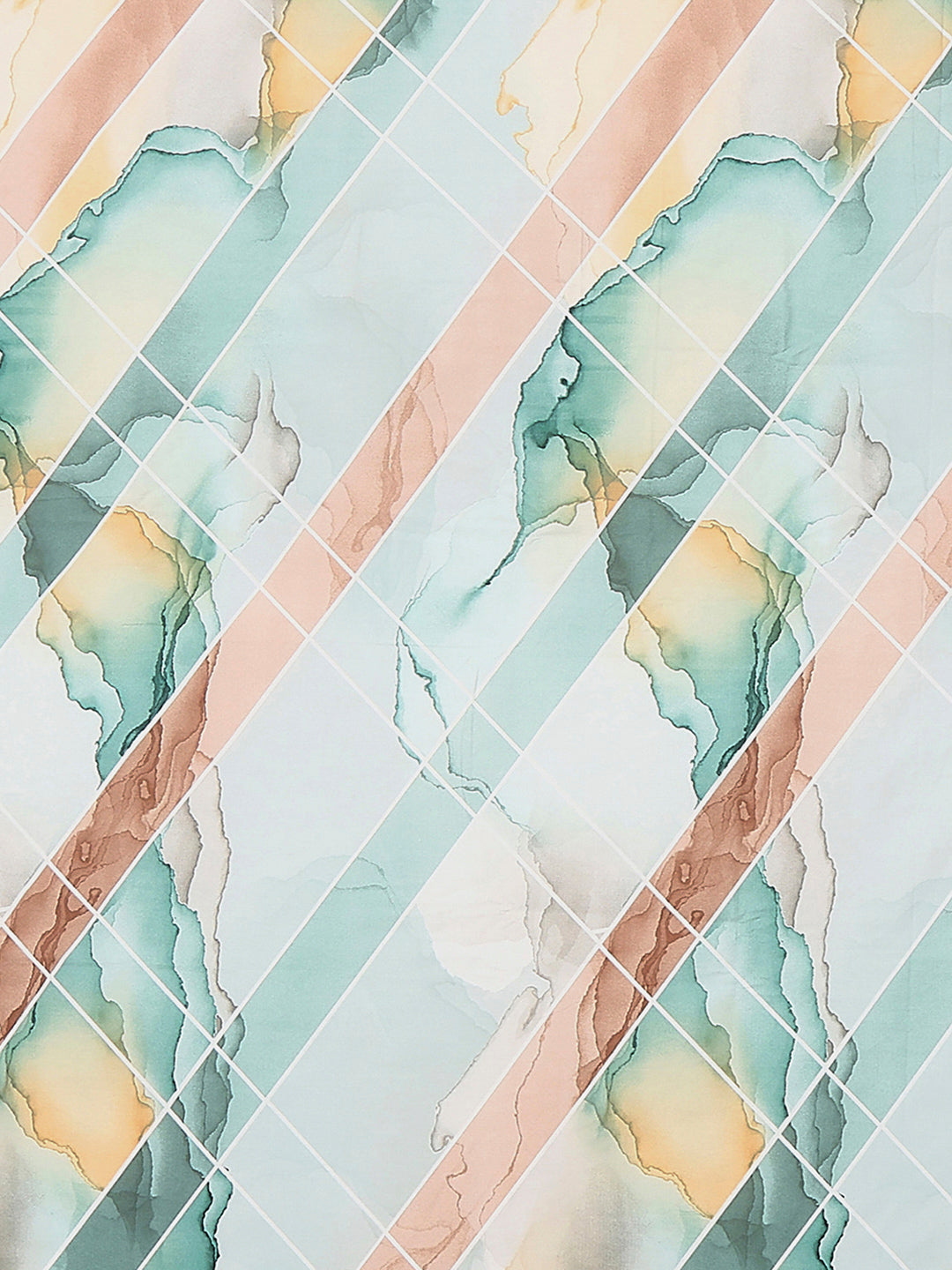 210 TC Cotton Double Bed 1 Bedsheet with 2 Pillow Covers (Ramona)