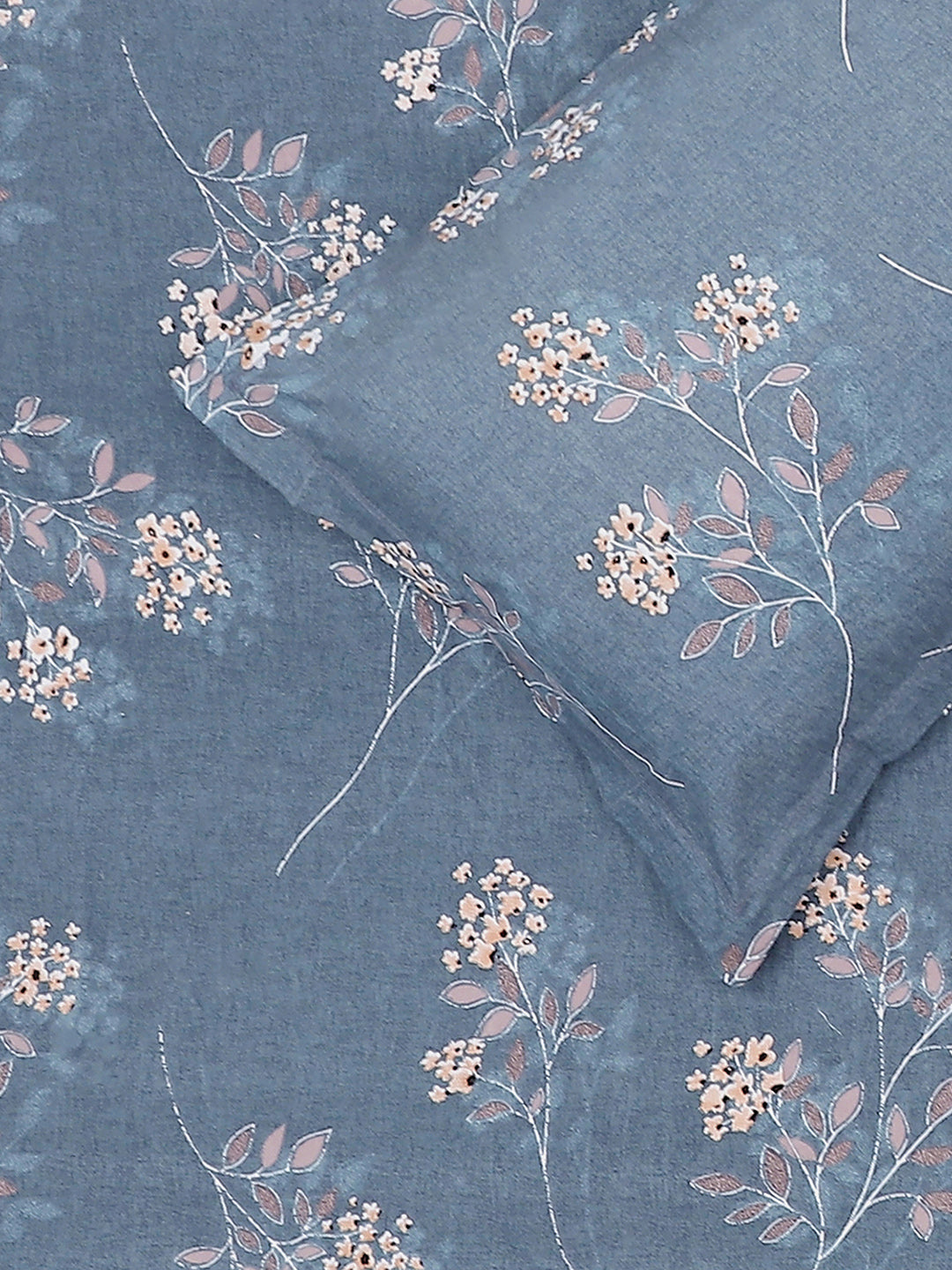 130 GSM Polyester King Size 1 Bedsheet with 2 Pillow Covers (Royal King)