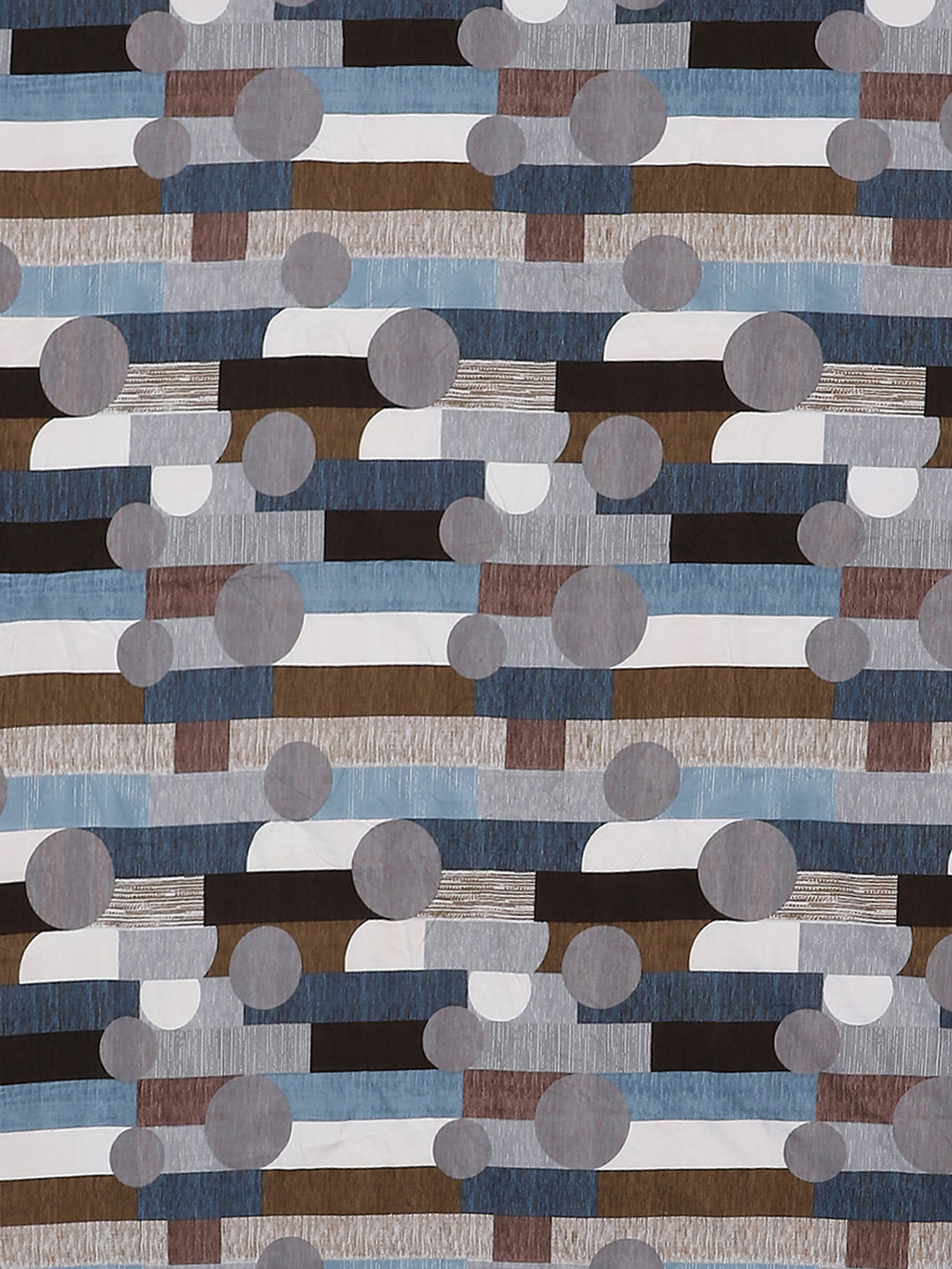 130 GSM Polyester King Size 1 Bedsheet with 2 Pillow Covers (Royal King)