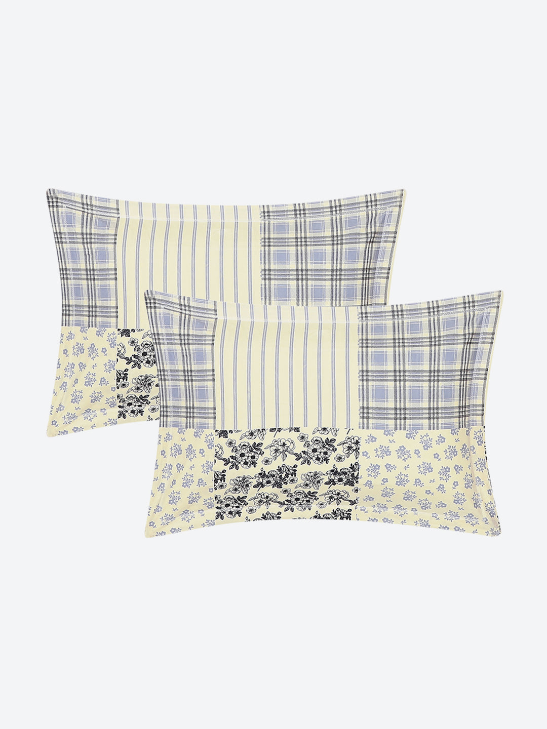 130 GSM Polyester King Size 1 Bedsheet with 2 Pillow Covers (Royal King)