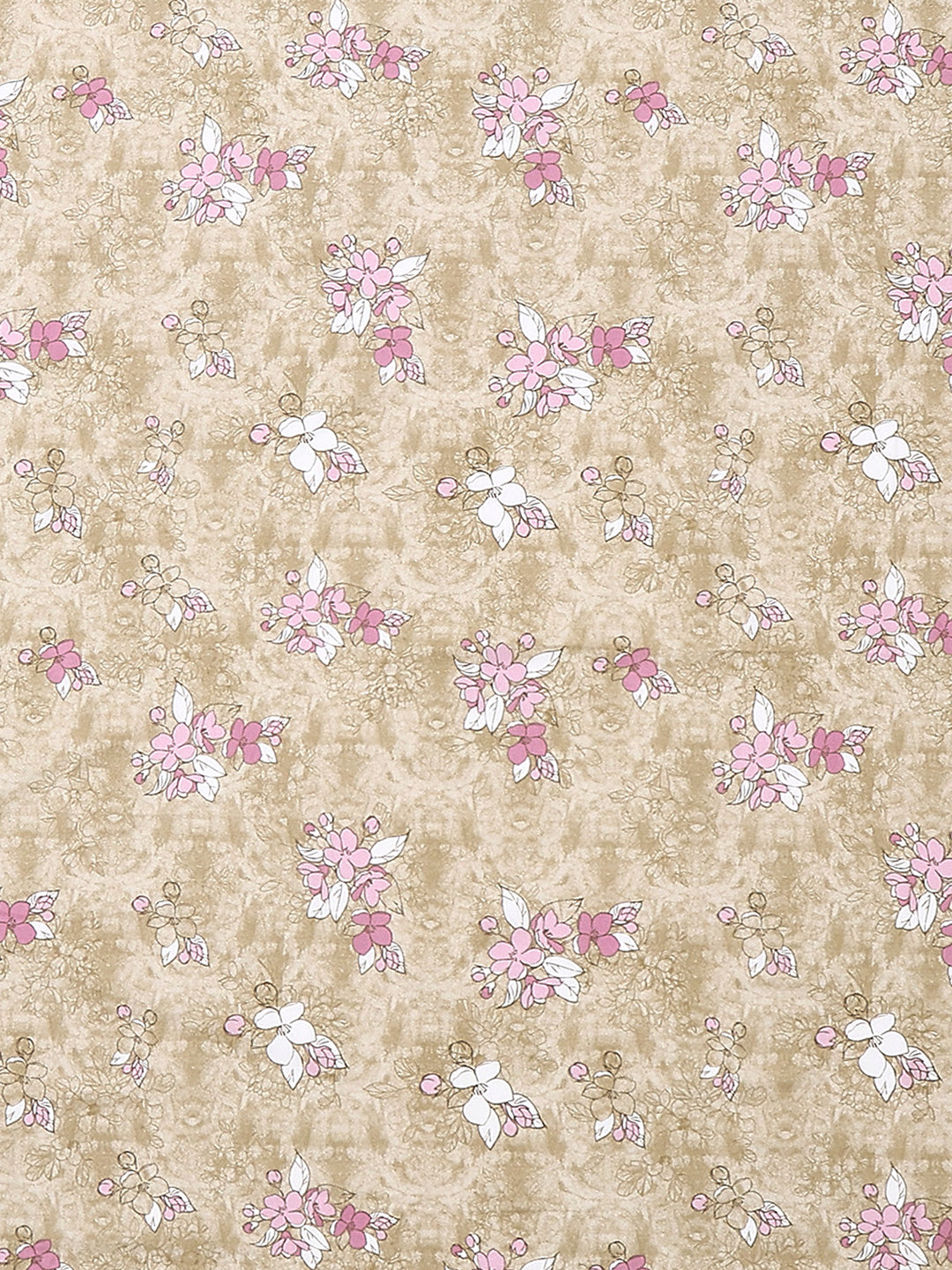 104 TC 100% Cotton Double Bed 1 Bedsheet with 2 Pillow Cover (Samriddhi)