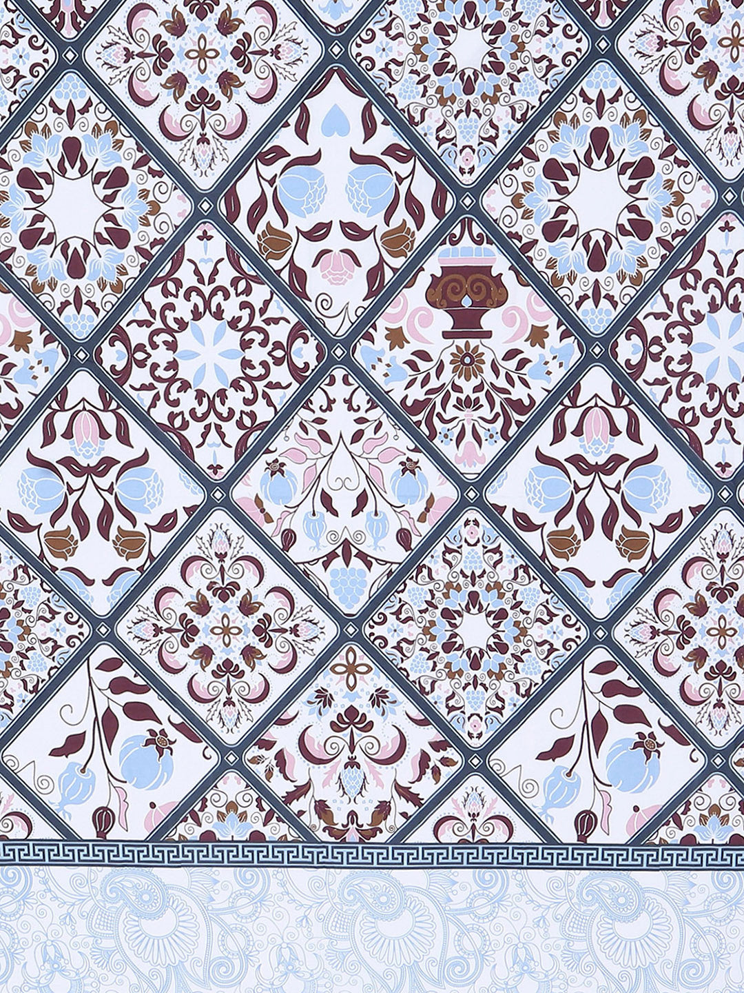 144 TC Cotton Single Bedsheet with 1 Pillow Cover (Solstice)