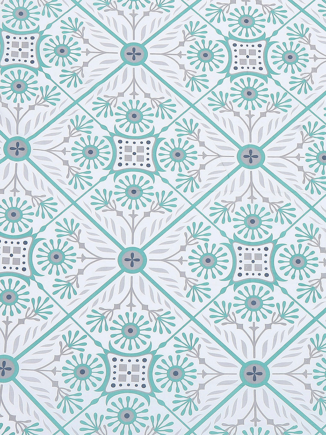 144 TC Cotton Single Bedsheet with 1 Pillow Cover (Solstice)