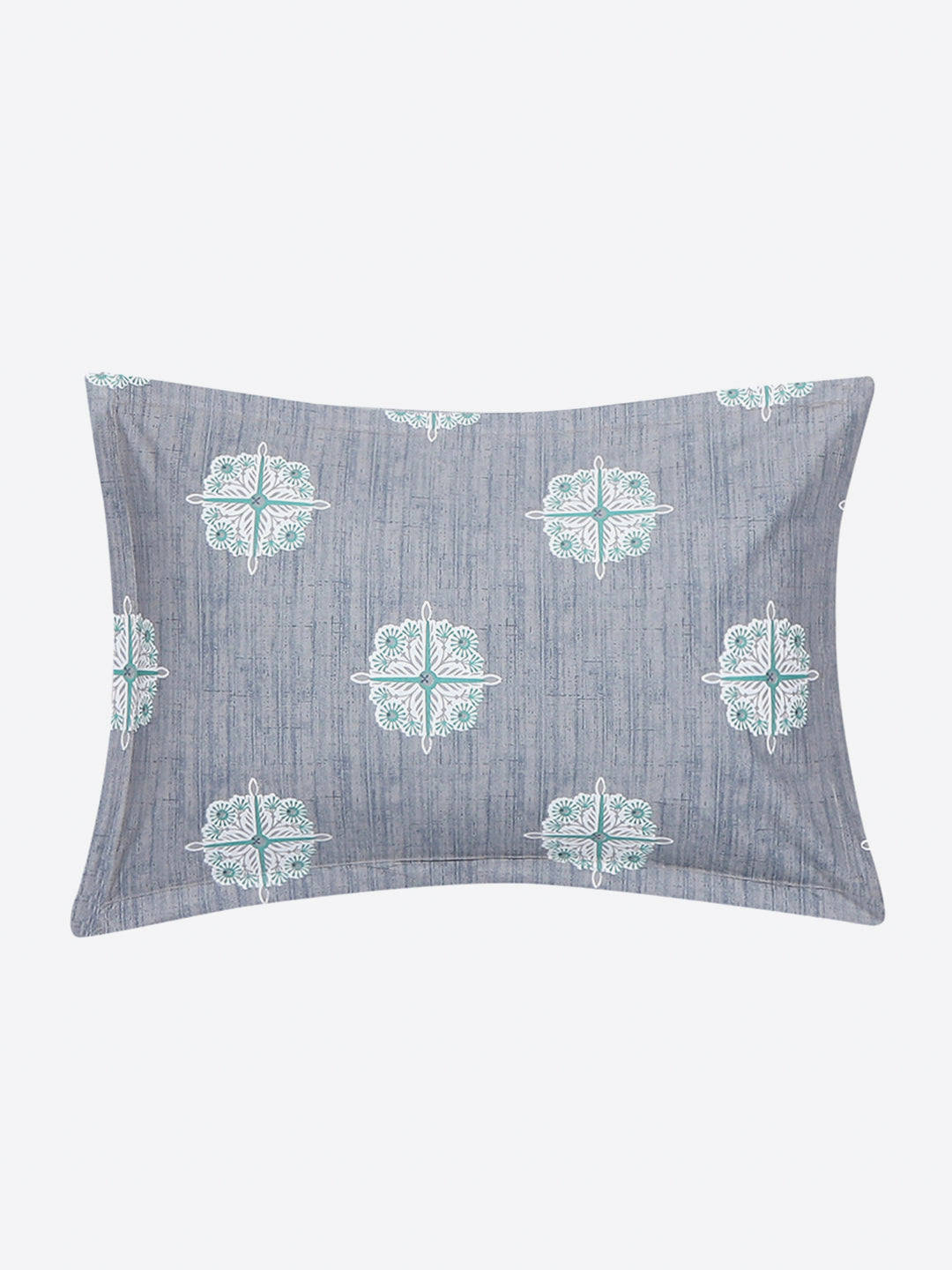 144 TC Cotton Single Bedsheet with 1 Pillow Cover (Solstice)