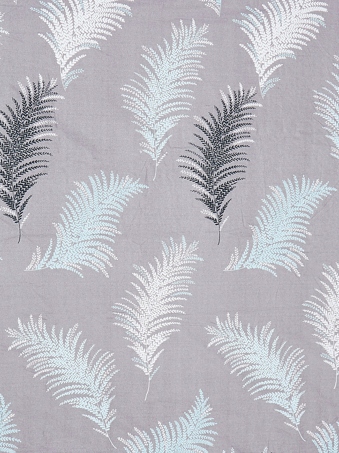 130 GSM Polyester King Size 1 Bedsheet with 2 Pillow Covers (Stanley)