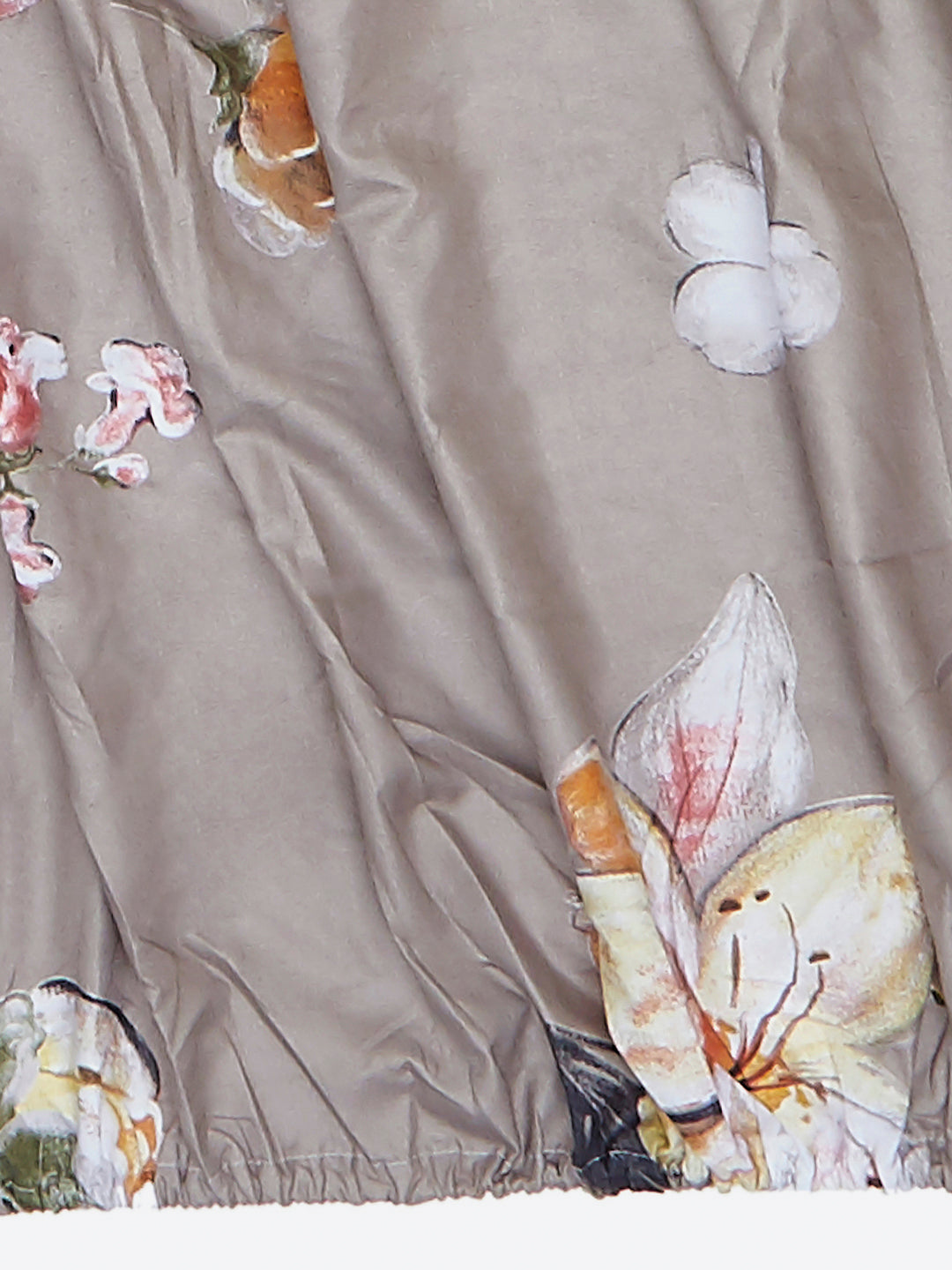 130 GSM Polyester King Size 1 Bedsheet with 2 Pillow Covers (Stanley)