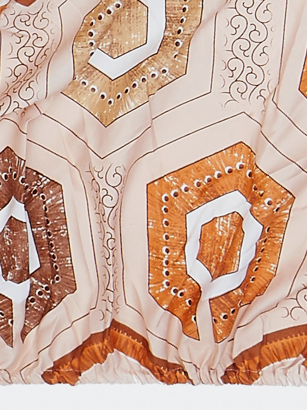 130 GSM Polyester King Size 1 Bedsheet with 2 Pillow Covers (Stanley)