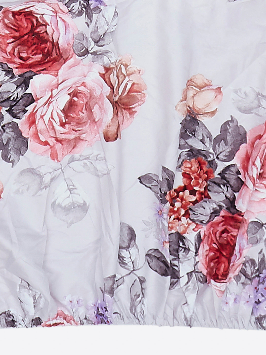 130 GSM Polyester King Size 1 Bedsheet with 2 Pillow Covers (Stanley)