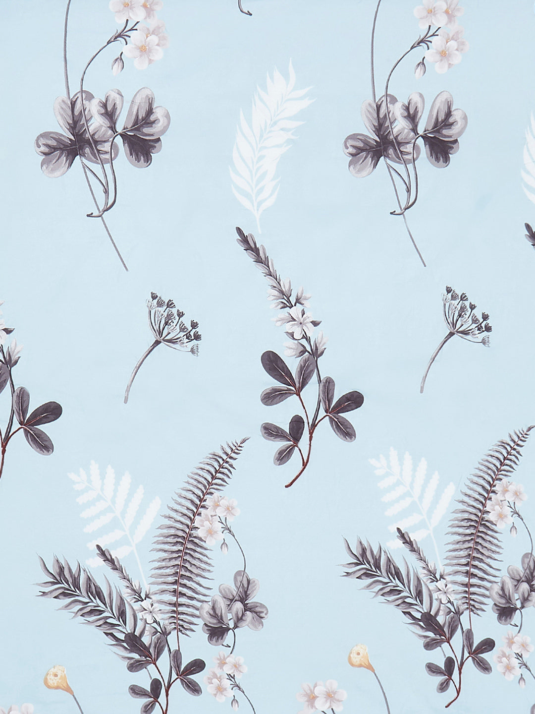 130 GSM Polyester King Size 1 Bedsheet with 2 Pillow Covers (Stanley)