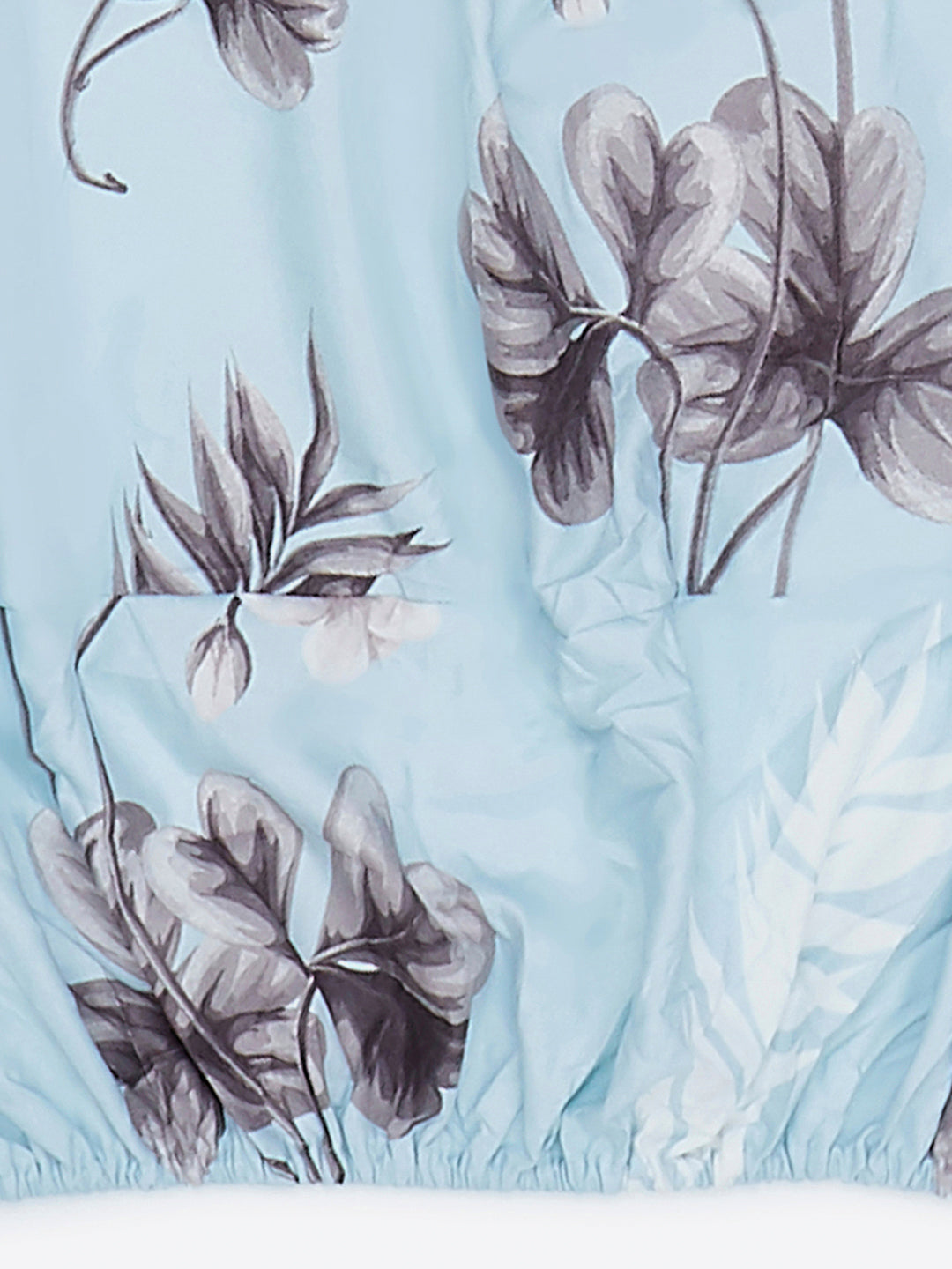 130 GSM Polyester King Size 1 Bedsheet with 2 Pillow Covers (Stanley)