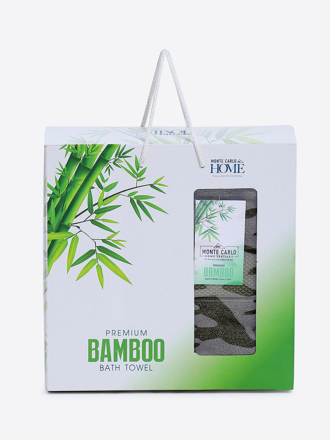 Olive Bamboo Solid 600 GSM Bath Towel (Bamboo)