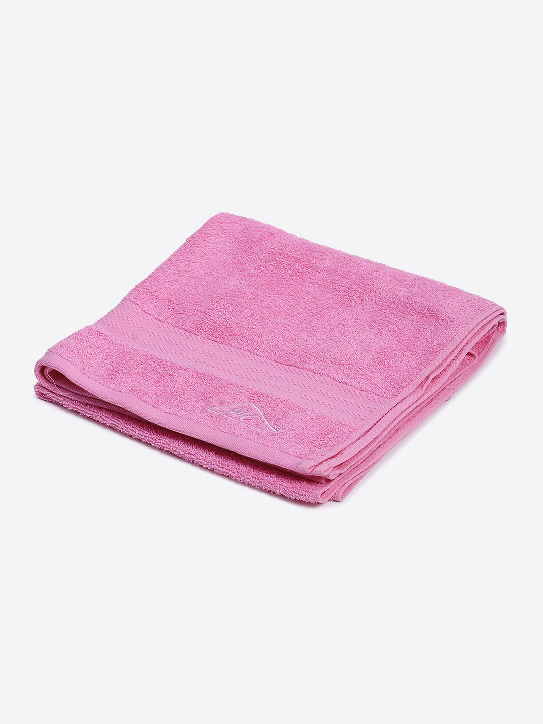 Magenta Cotton Solid 400 GSM Bath Towel (Jazz)
