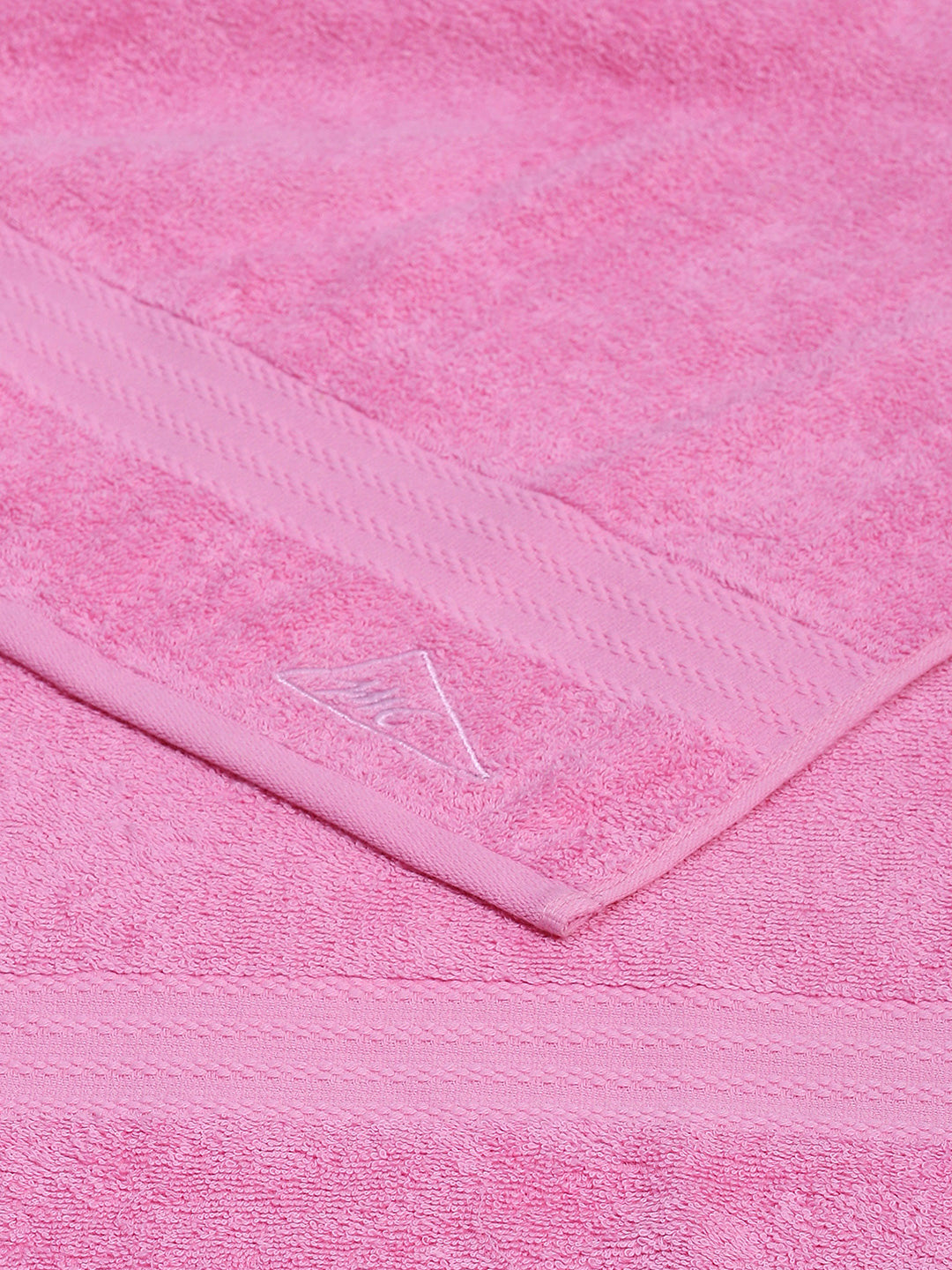 Magenta Cotton Solid 400 GSM Bath Towel (Jazz)