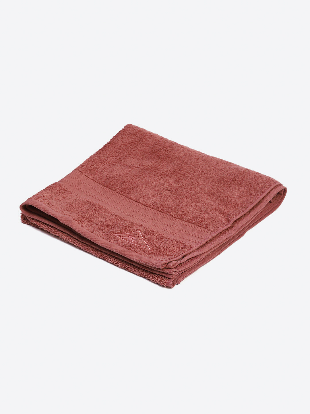Mauve Cotton Solid 400 GSM Bath Towel (Jazz)