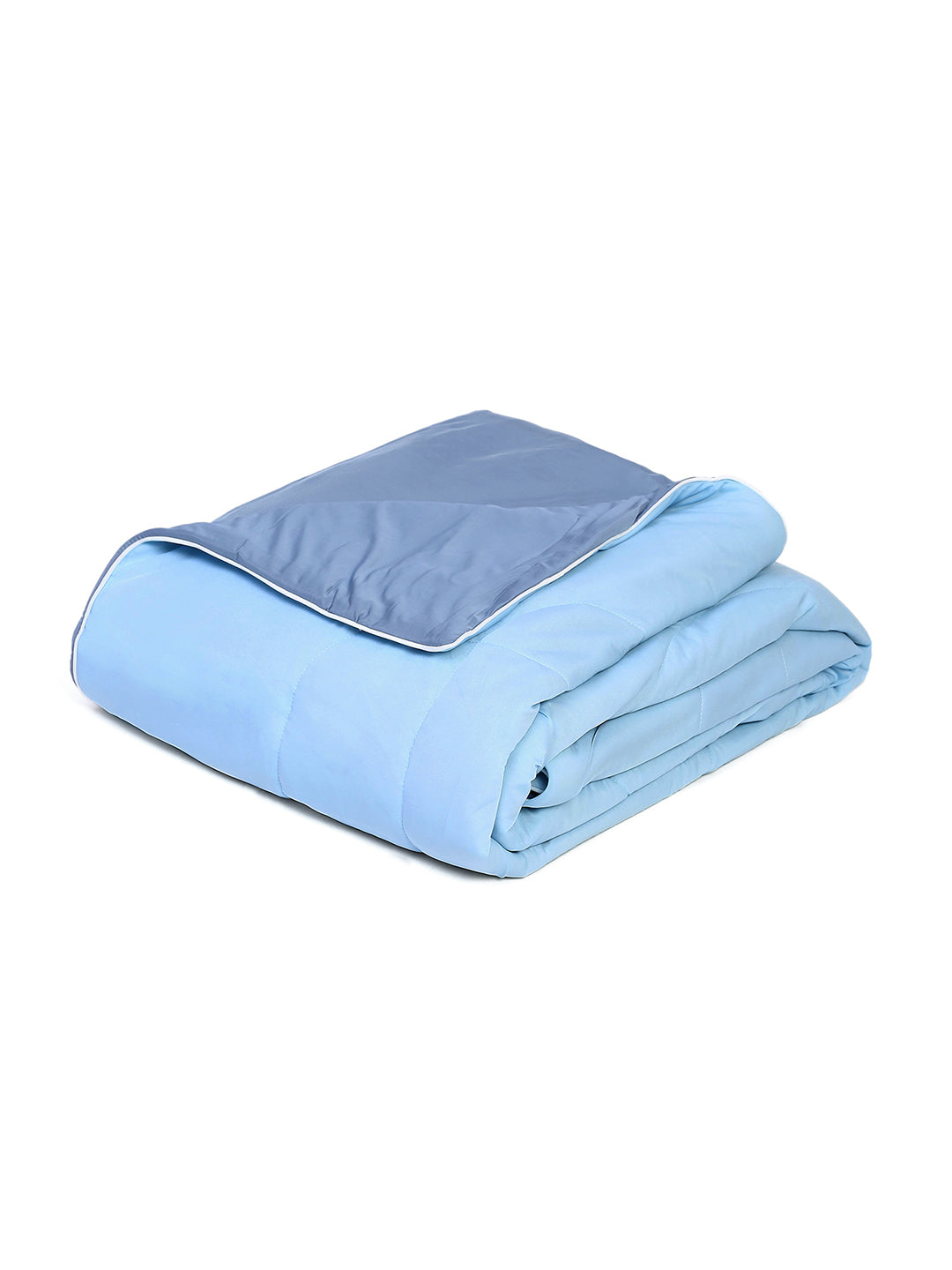 Solid Double Bed 110 GSM Comforter for AC Room - (Icefelgdb)