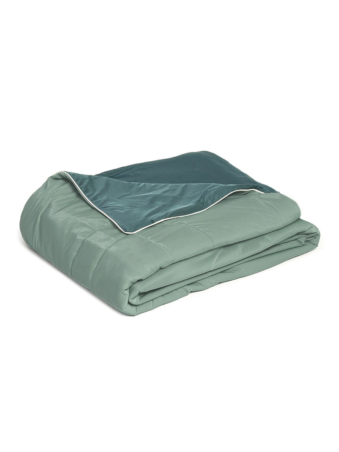 Solid Single Bed 110 GSM Comforter for AC Room - (Icefelgsb)