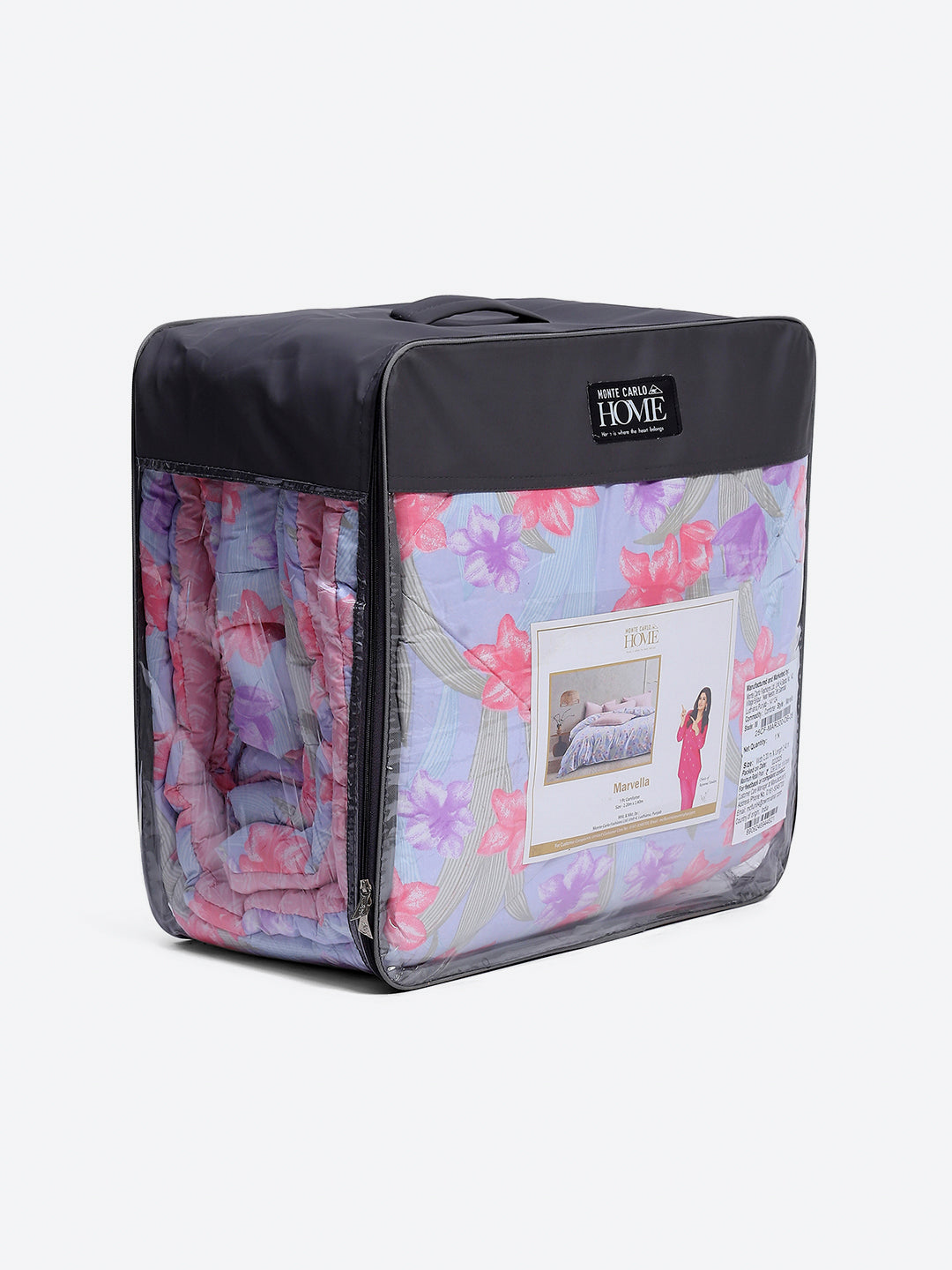 Printed Double Bed 3 Ply Comforter for AC Room - (Marvella)