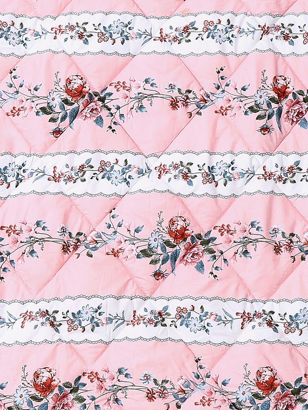 Printed Single Bed 3 Ply Comforter for AC Room - (Marvella)