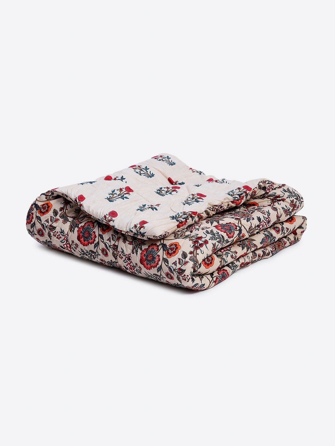 Printed Single Bed 3 Ply Comforter for AC Room - (Marvella)