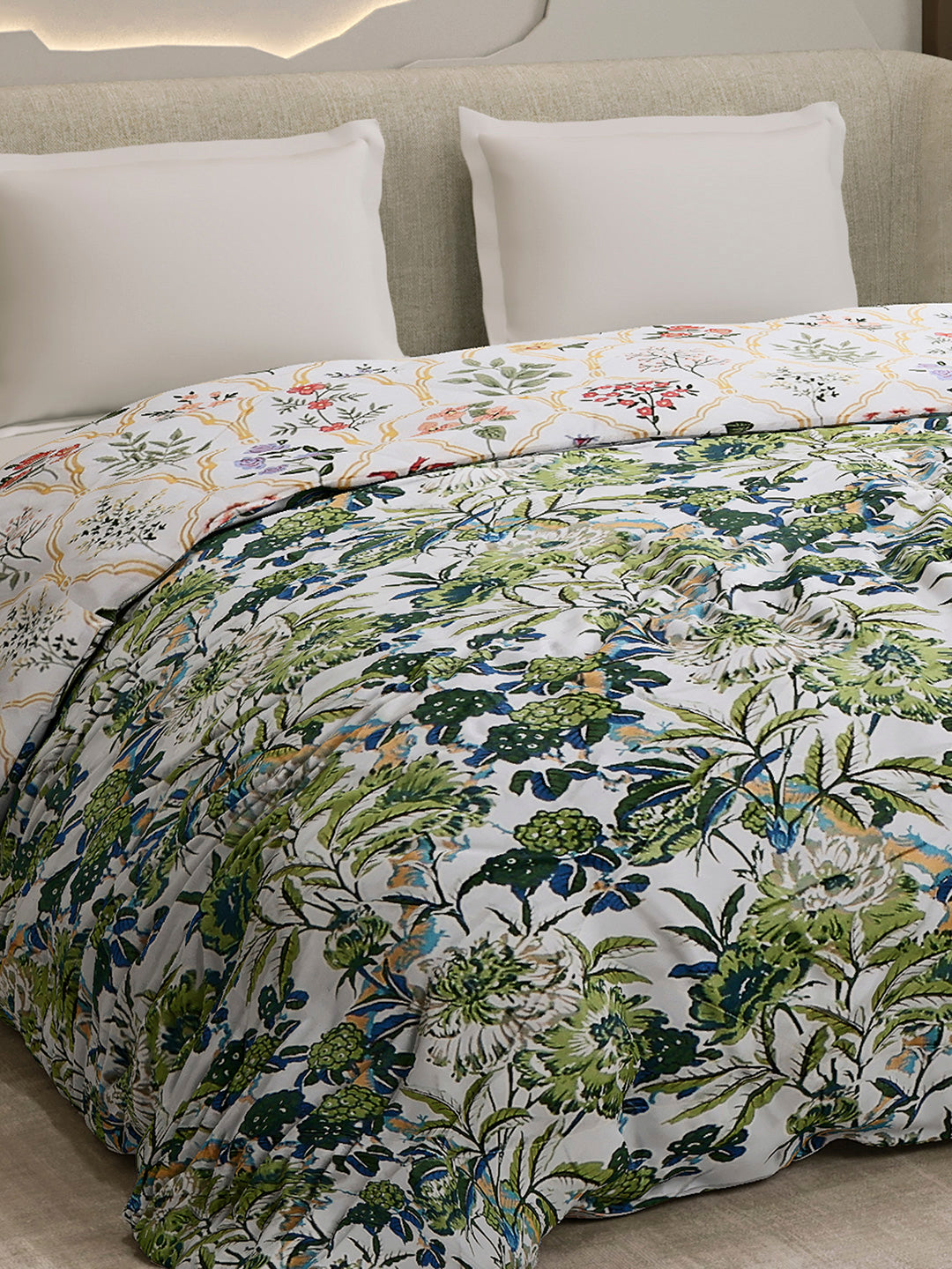 Printed Double Bed 3 Ply Comforter for AC Room - (Marvella)