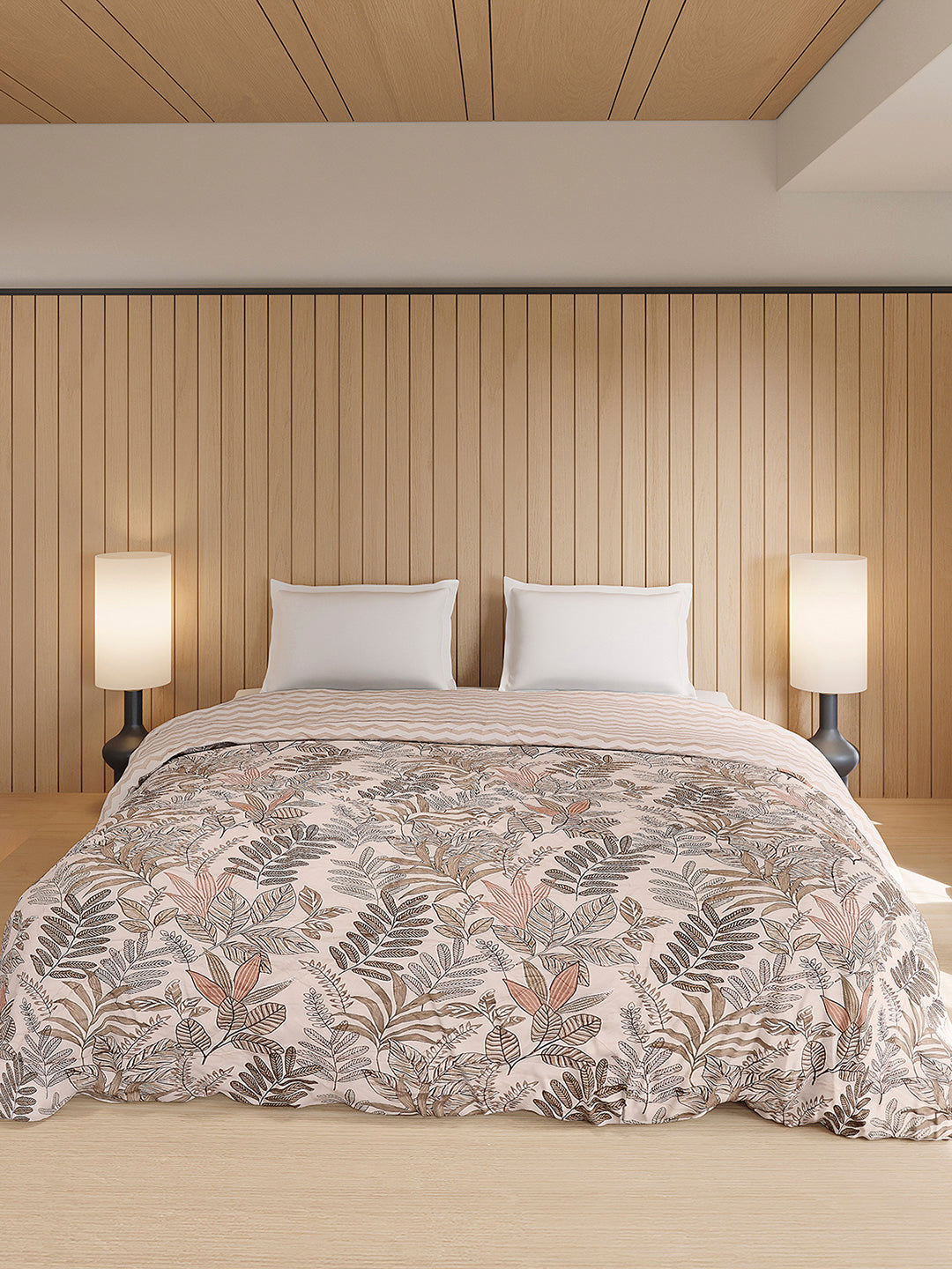 Printed Double Bed 3 Ply Comforter for AC Room - (Marvella)