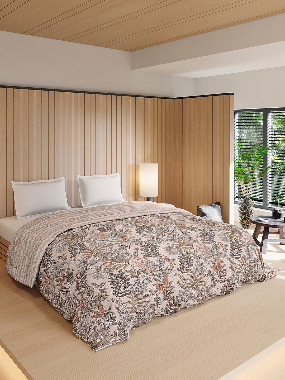 Printed Double Bed 3 Ply Comforter for AC Room - (Marvella)