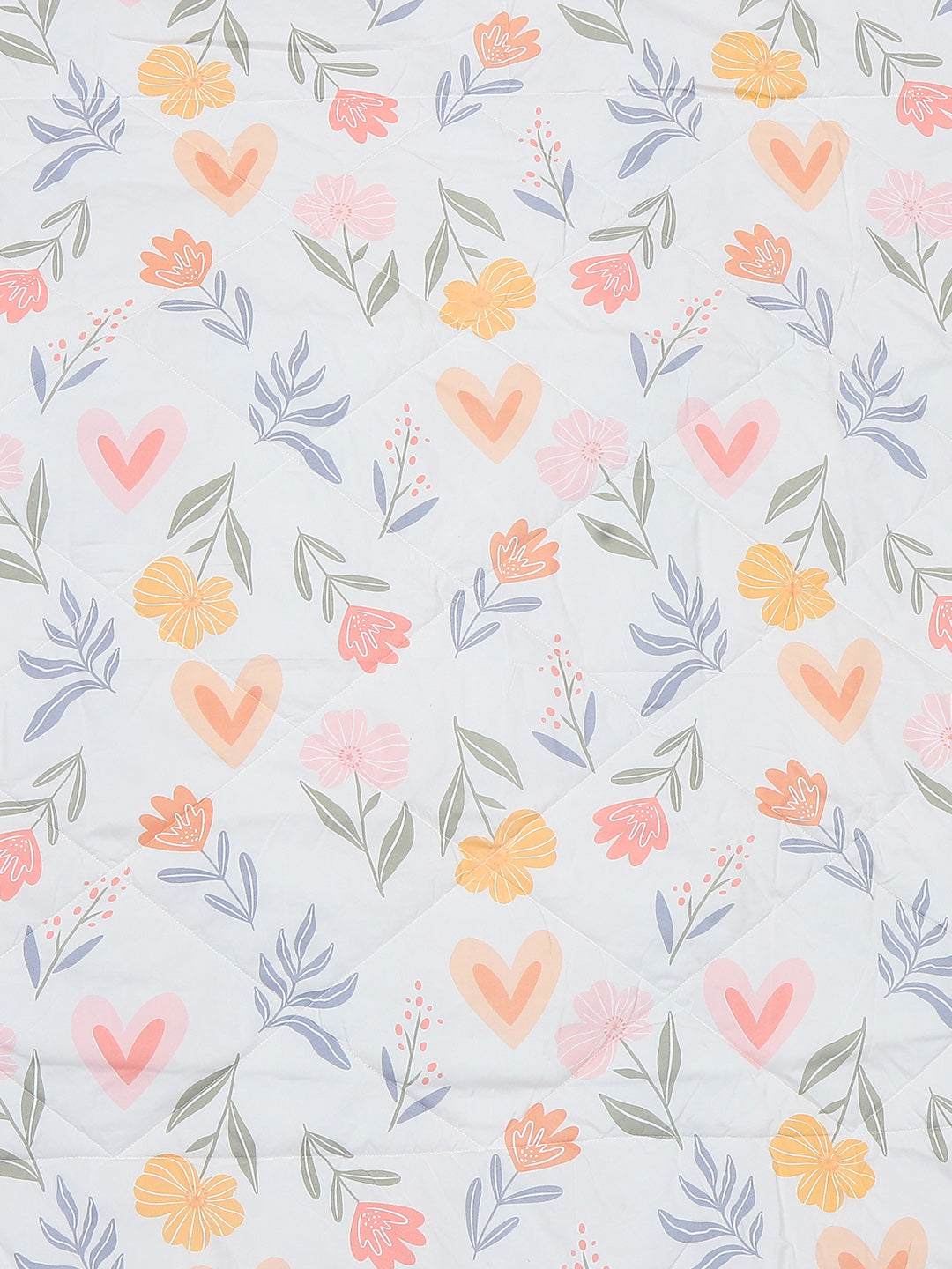 Printed Single Bed 120 GSM Comforter for AC Room - (Marvla)