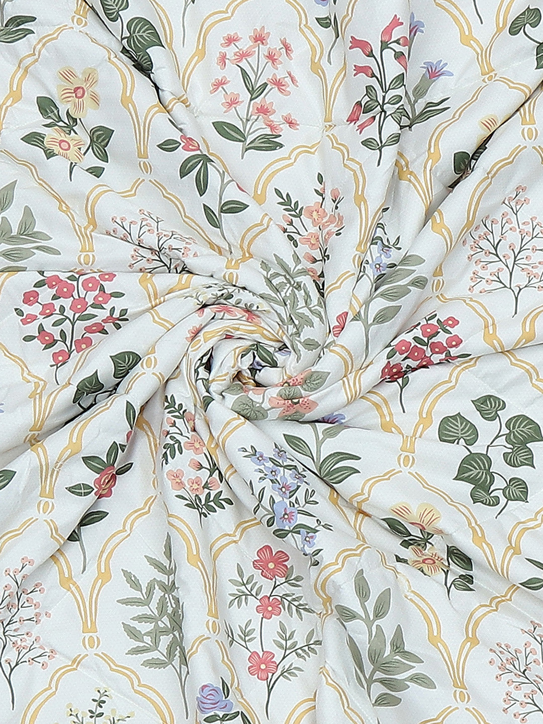 Printed Single Bed 120 GSM Comforter for AC Room - (Marvla)