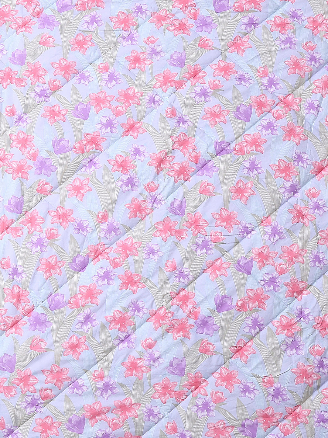 Printed Single Bed 3 Ply Comforter for AC Room - (Marvella)