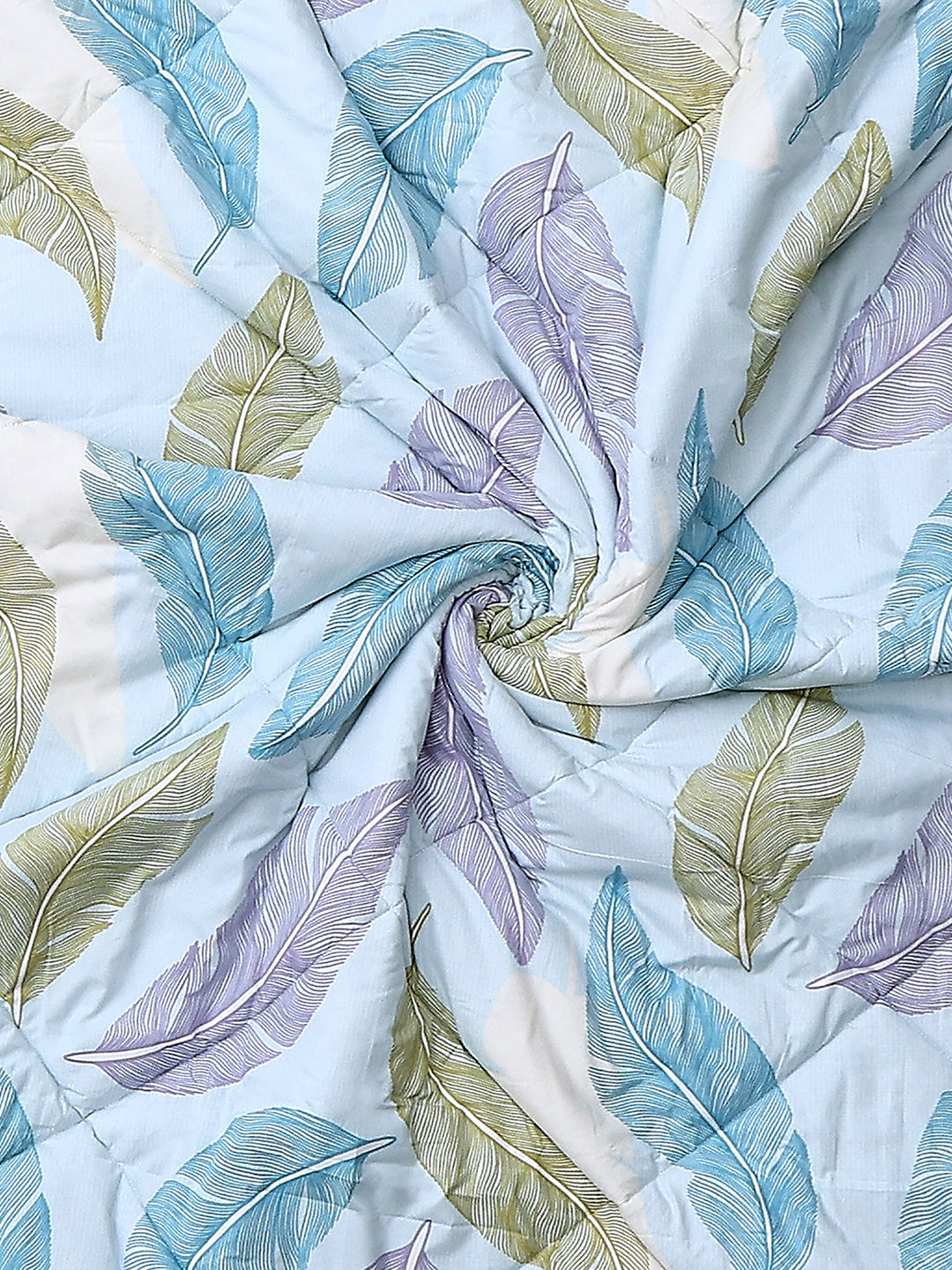 Printed Single Bed 3 Ply Comforter for AC Room - (Marvella)