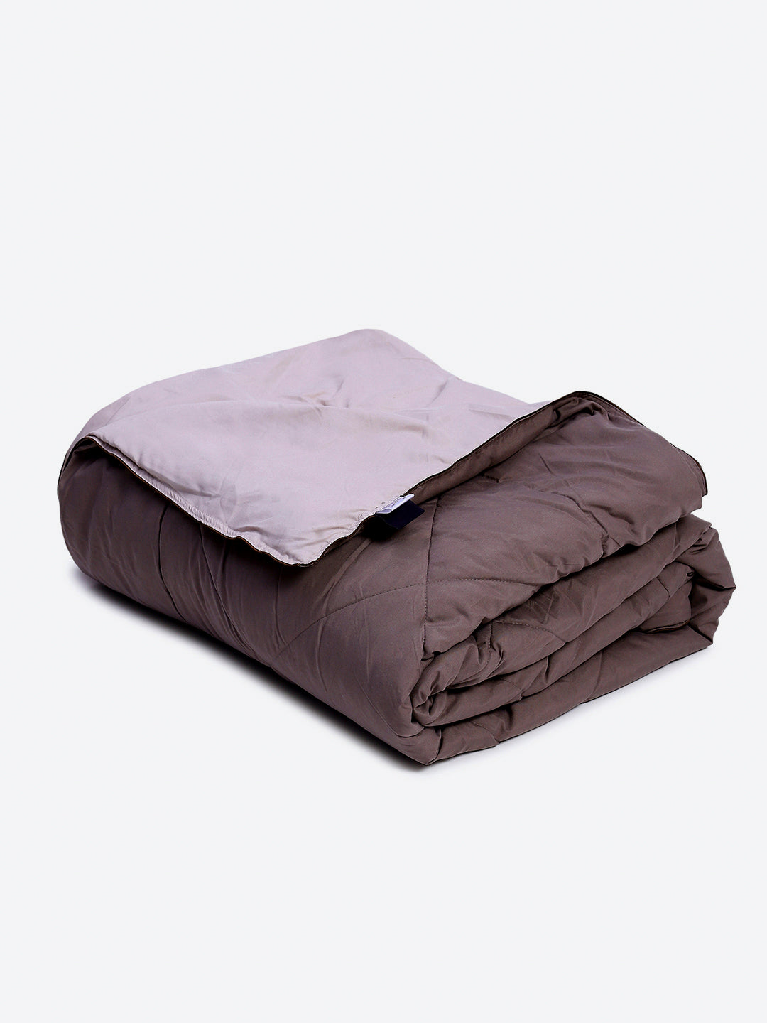 Solid Double Bed 3 Ply Comforter for AC Room - (Melange)