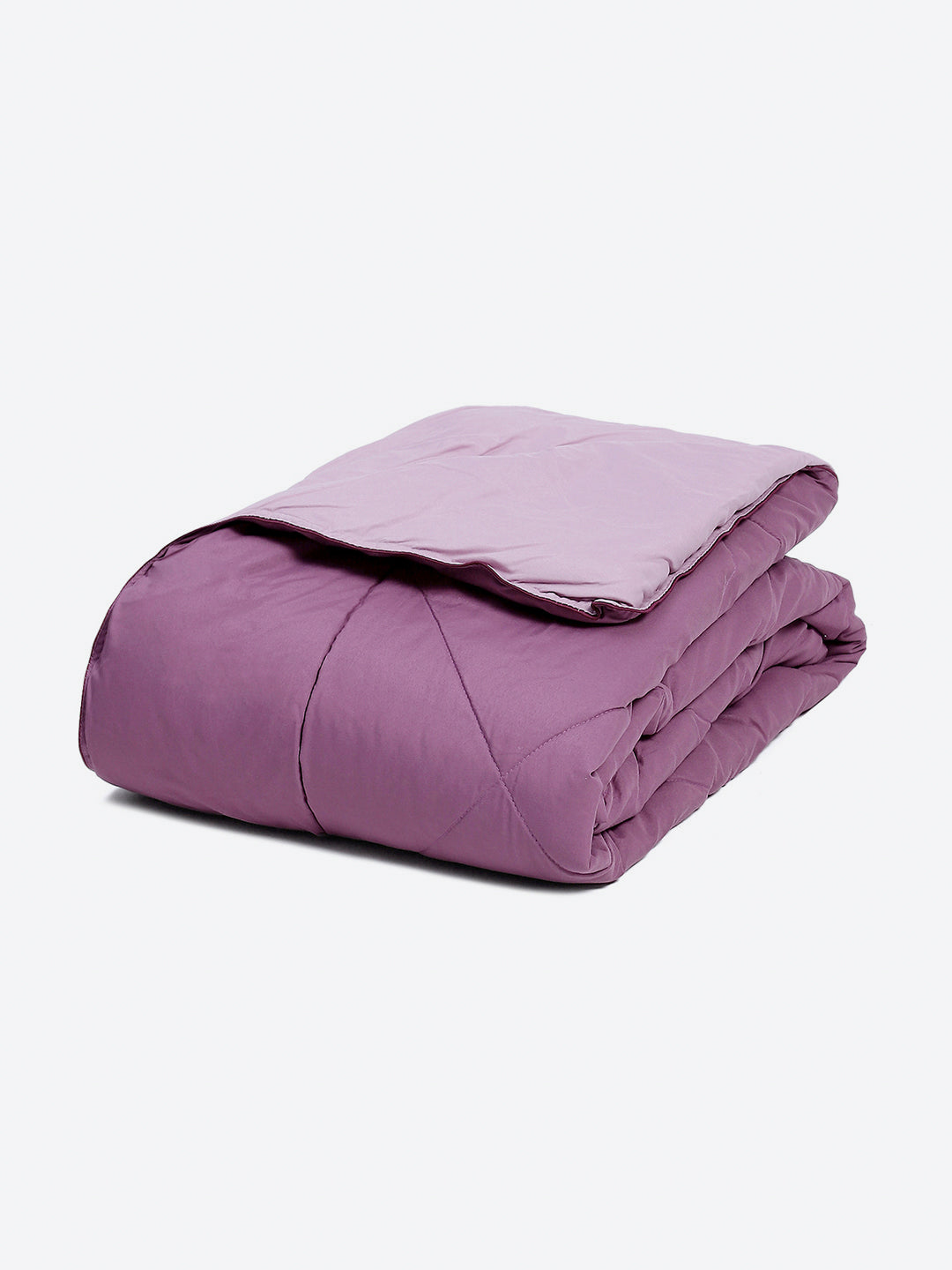 Solid Single Bed 3 Ply Comforter for AC Room - (Melange)