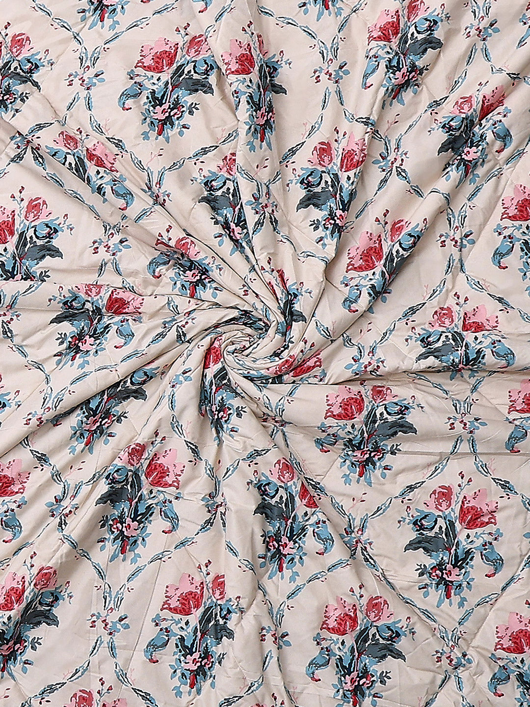 Printed Double Bed 3 Ply Comforter for AC Room - (Sanskriti)