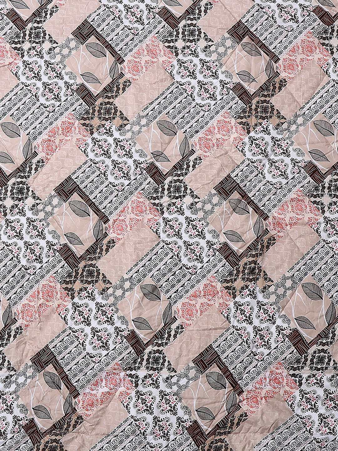 Printed Double Bed 3 Ply Comforter for AC Room - (Sanskriti)