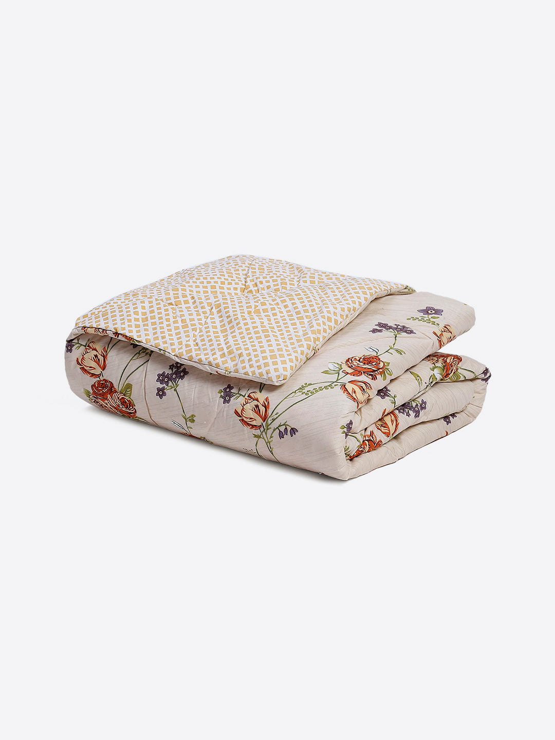 Printed Double Bed 3 Ply Comforter for AC Room - (Sanskriti)