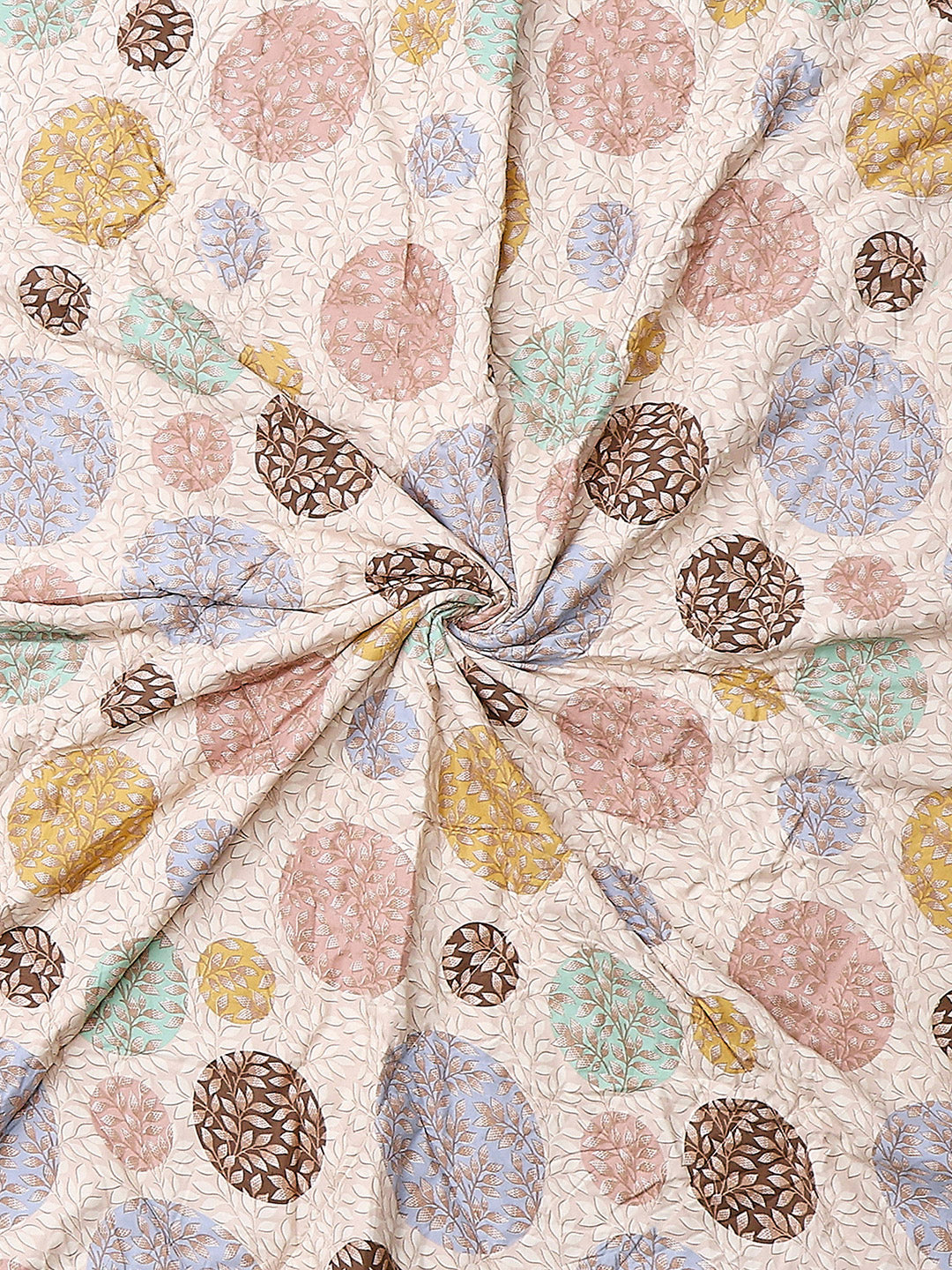 Printed Double Bed 3 Ply Comforter for AC Room - (Sanskriti)